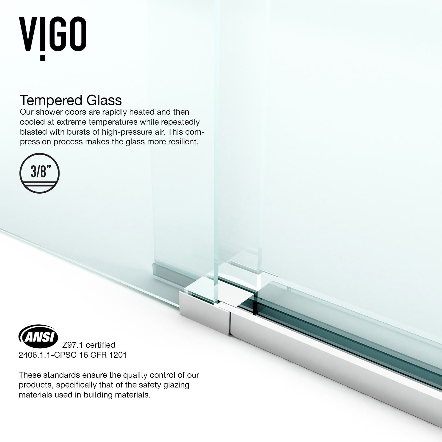 VIGO VG6051CHCL60 Shower-Doors - View #8