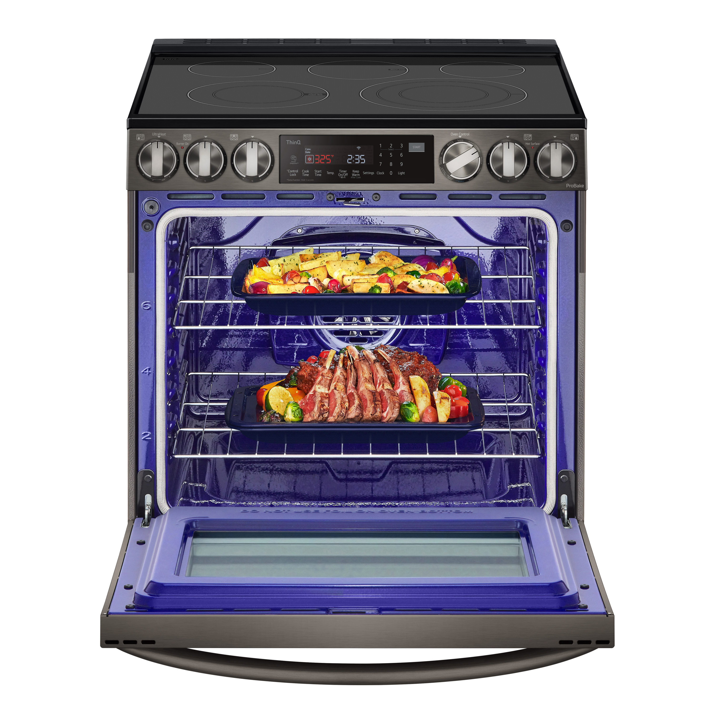 LG LSEL6335DE Freestanding-Electric-Ranges - View #2