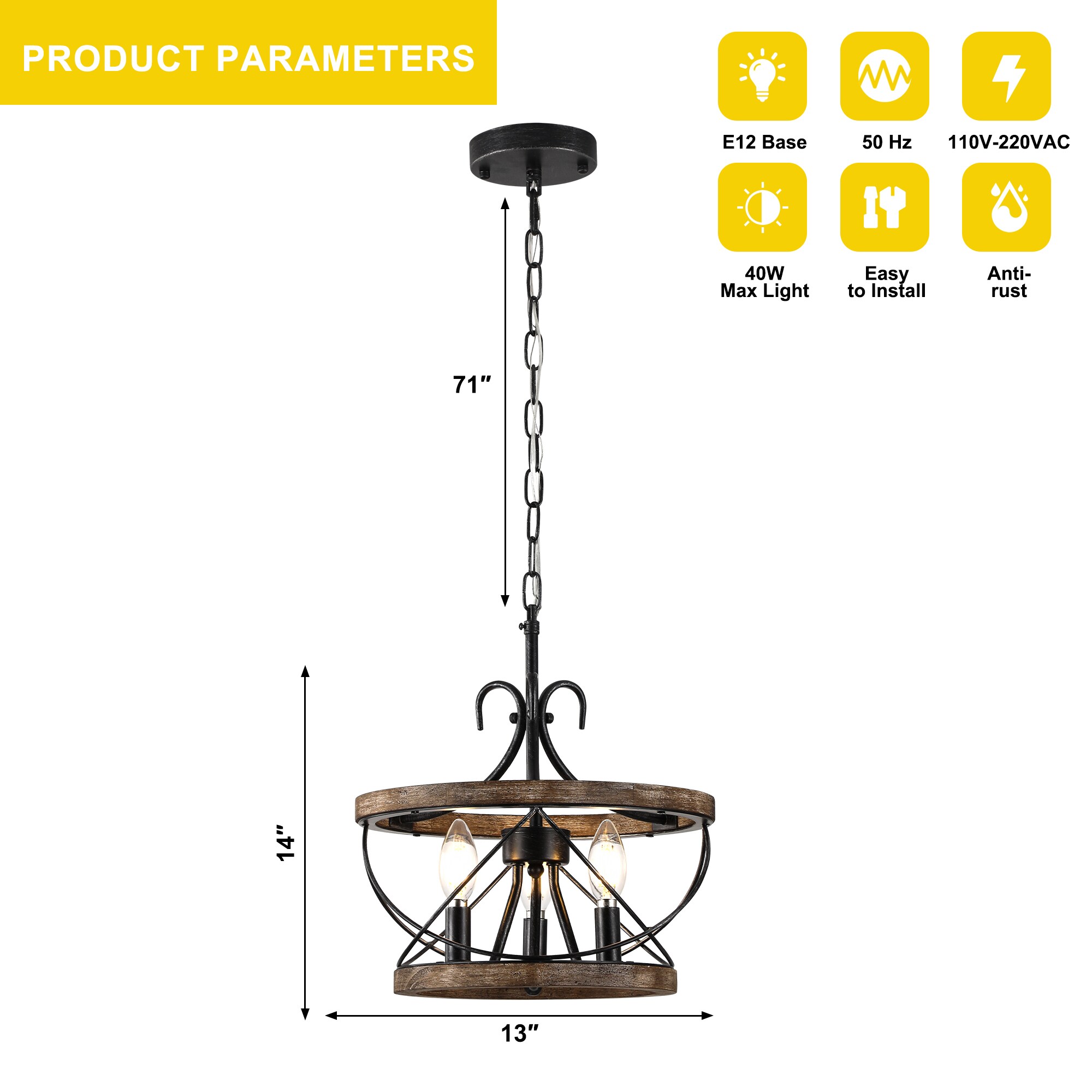 Oaks Decor BD1030-3-HP b090015 - View #5