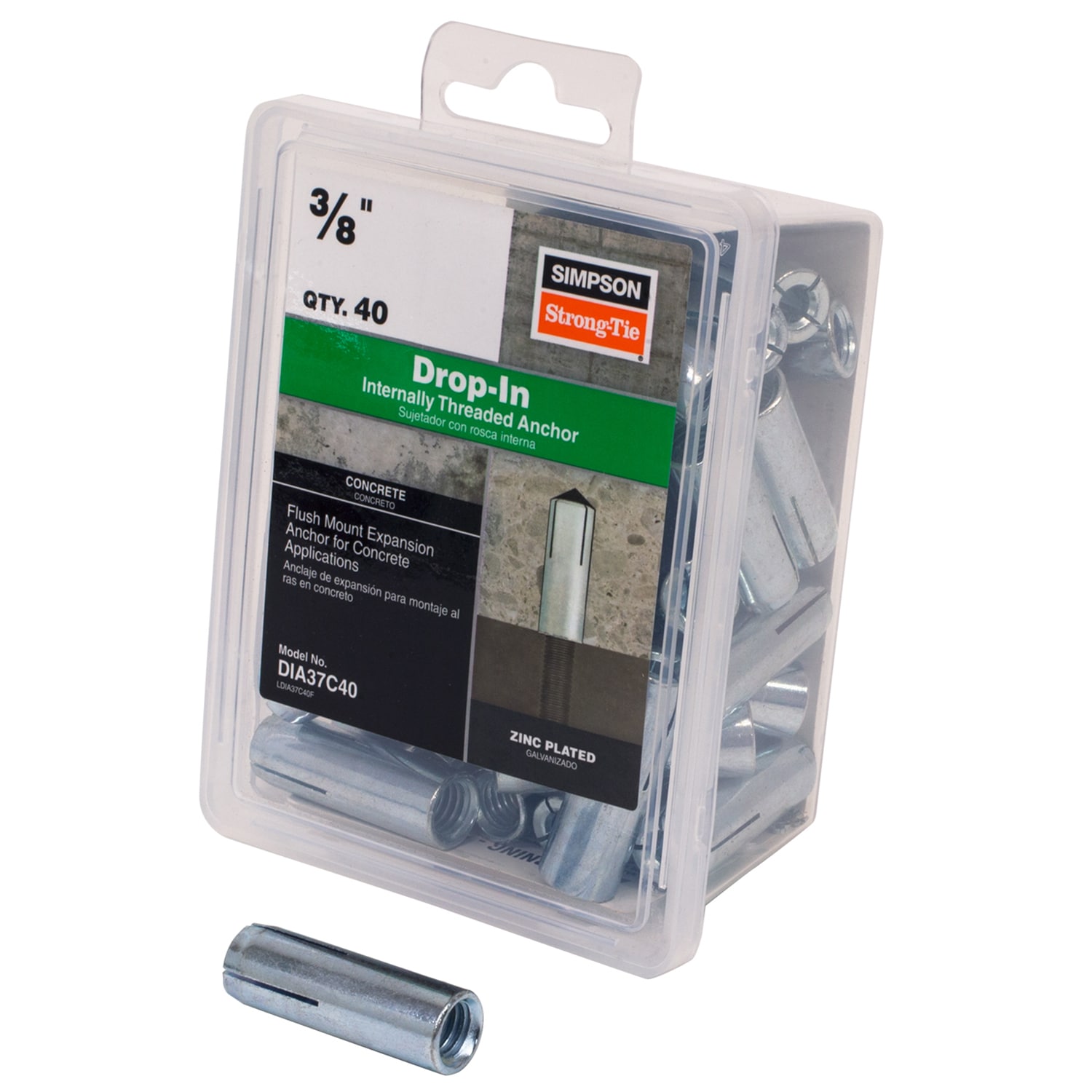 Simpson Strong-Tie 5/16-in x 3-in Double-barrier Strong-Drive SDWH