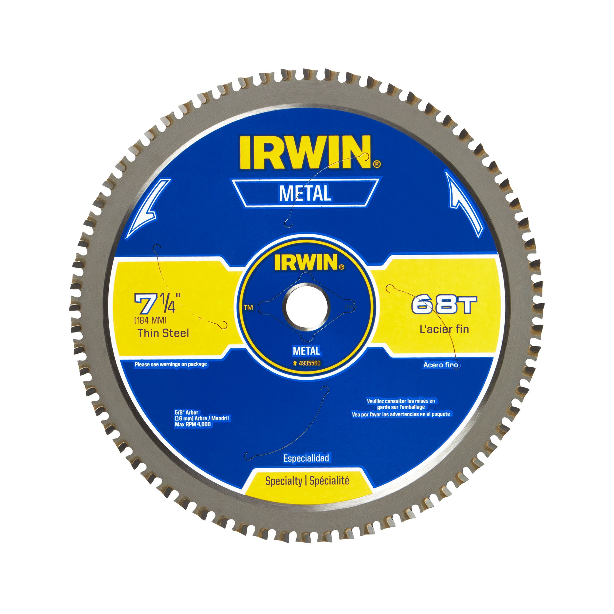 Irwin Coping Saw Blade,Fine,21 TPI,6.5 L,PK3 (2014501)