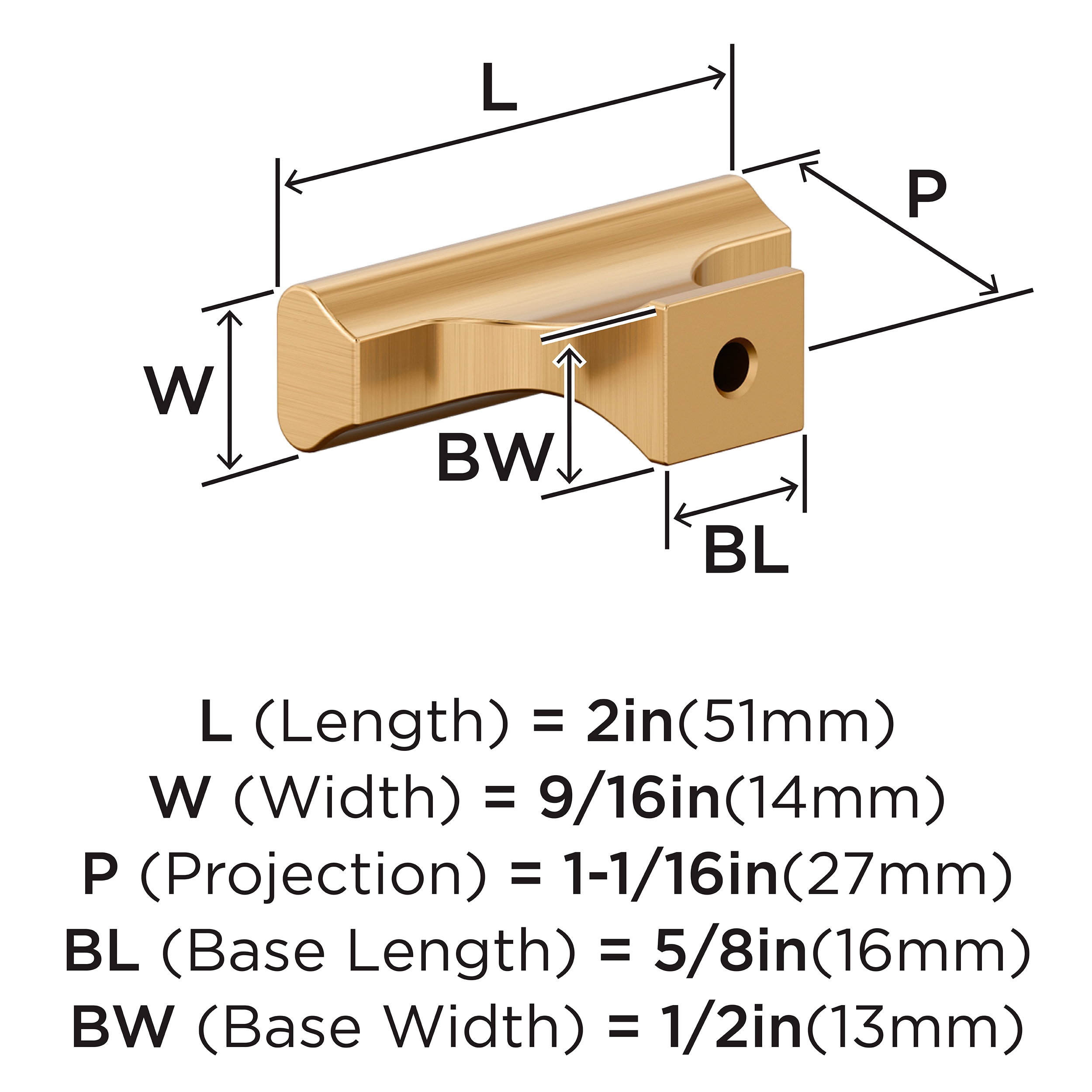 Amerock BP36836CZ Cabinet-Knobs - View #4