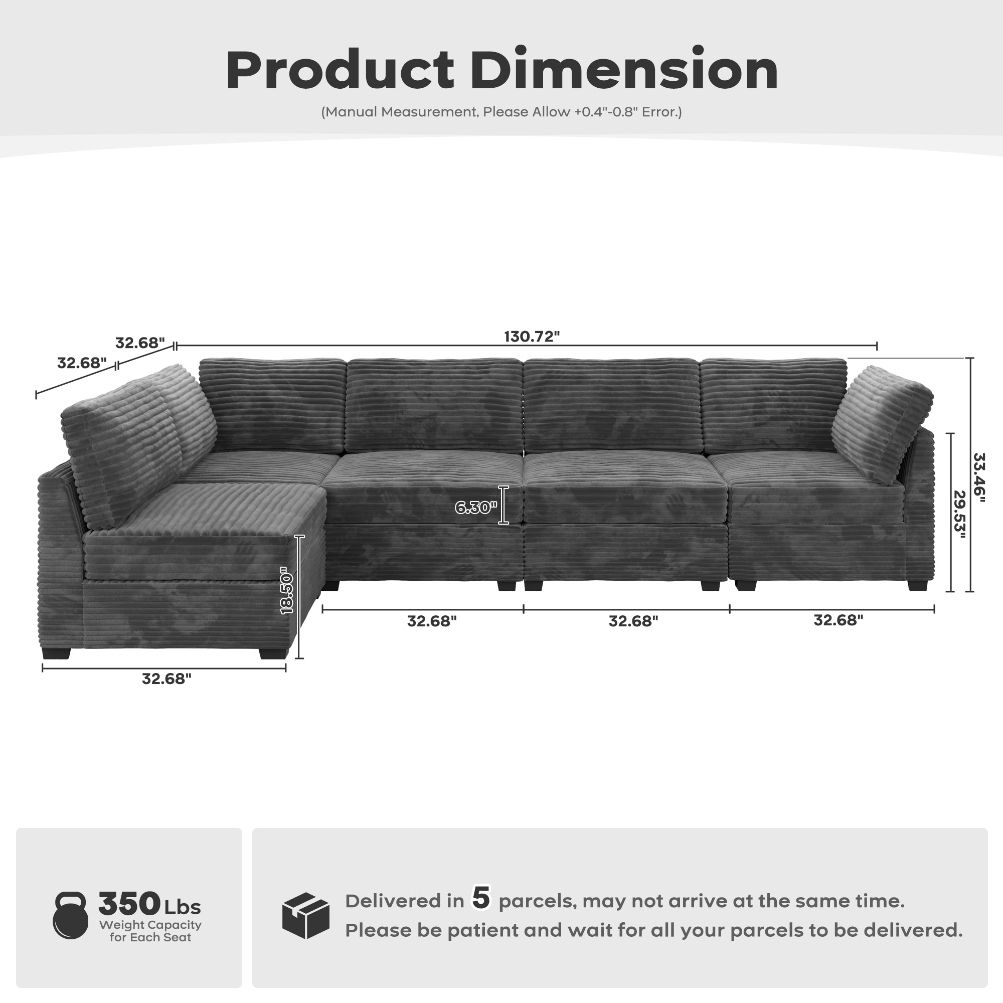 Ovios OYOYO910-C Sofas-Loveseats - View #6