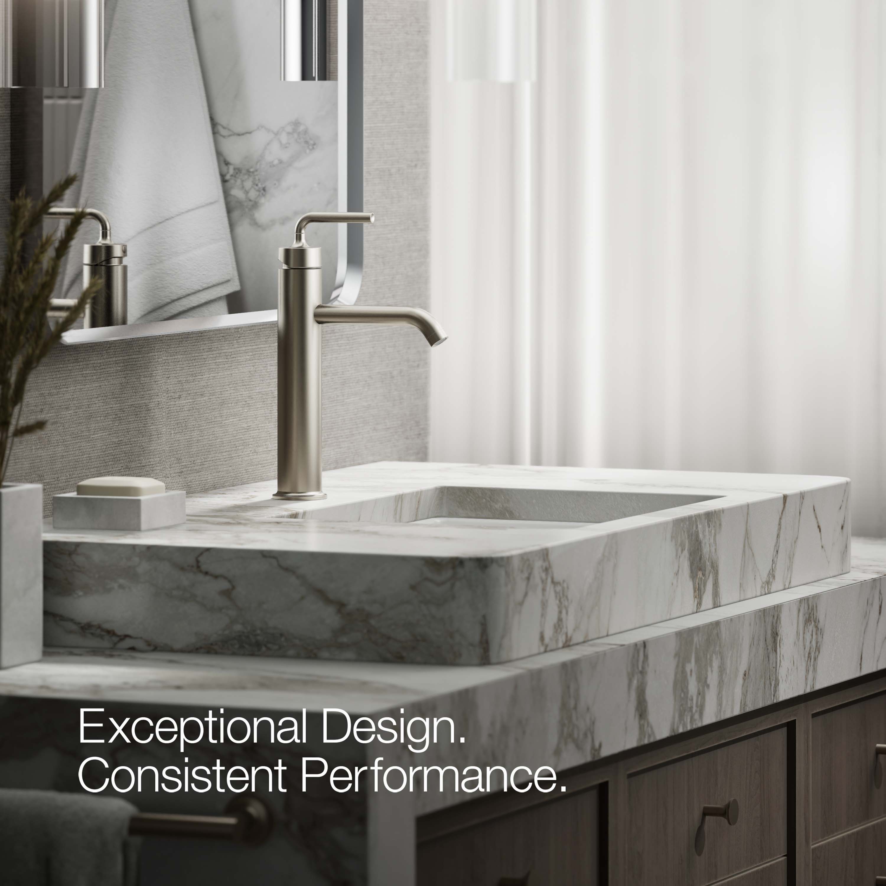 KOHLER 14404-4A-BN Lavatory-Faucets - View #3