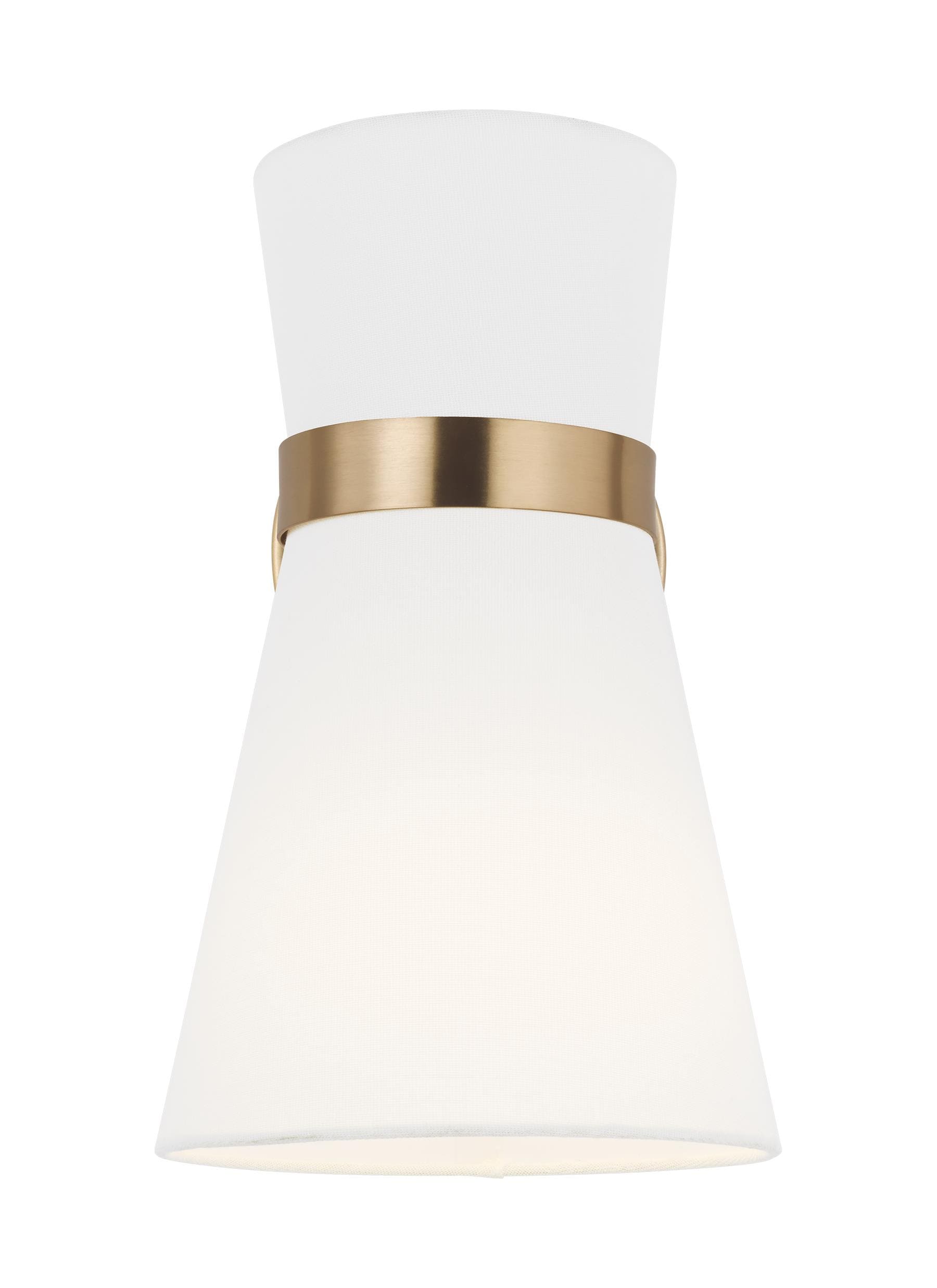 Generation Lighting 4190501-848 Clark 7-in 1 -Light Satin Brass Transitional Vanity light