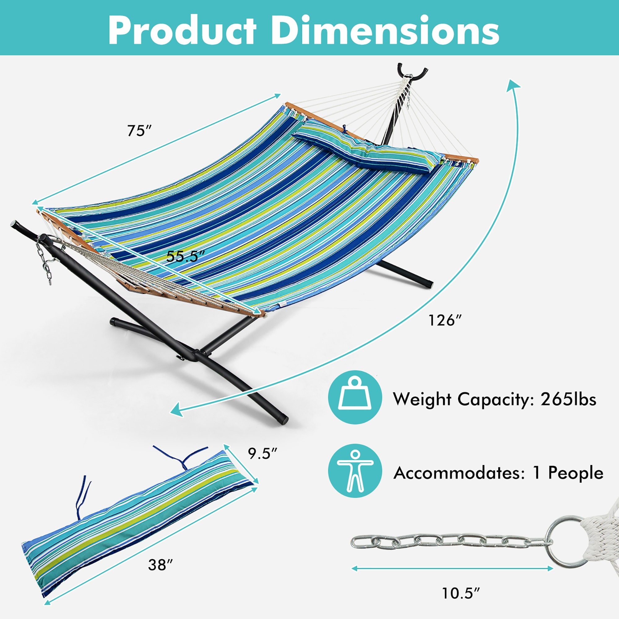 Slickblue D-CO-LB92401PN hammocks - View #6