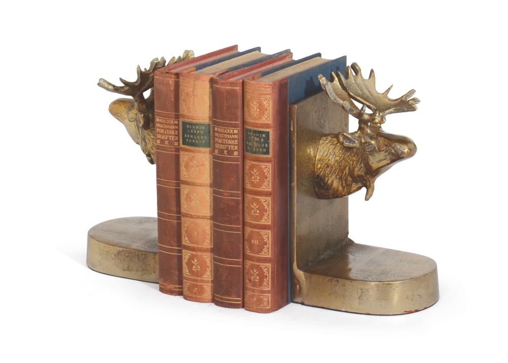 Moose Bookends 