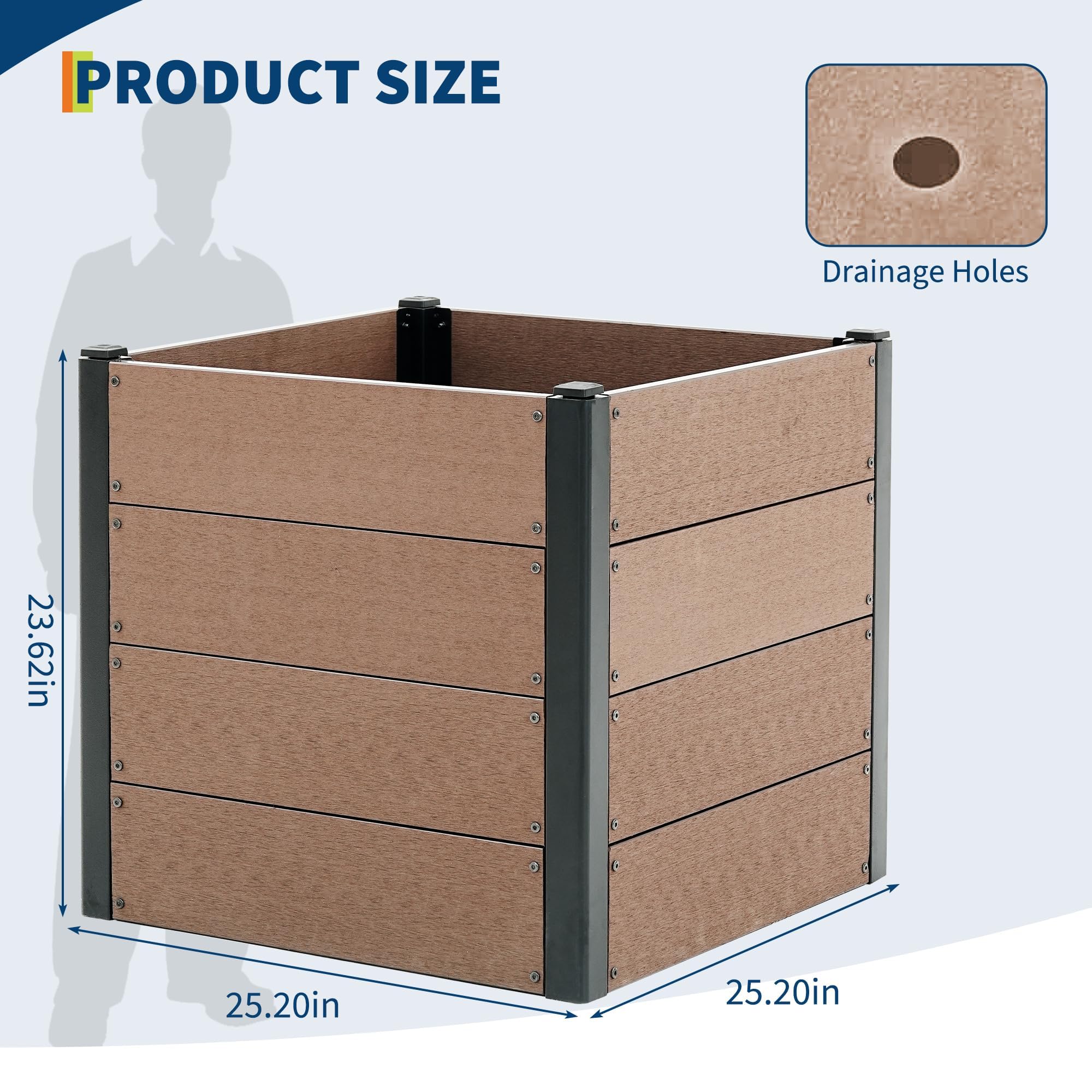 Garvee 323GE-GE744 Raised-Planter-Boxes - View #3