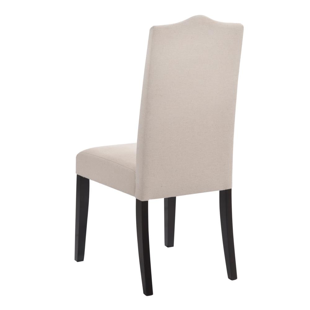 winkelwagen Glad onenigheid Carolina Cottage Romero Contemporary/Modern Linen Upholstered Dining Side  Chair (Wood Frame) in the Dining Chairs department at Lowes.com