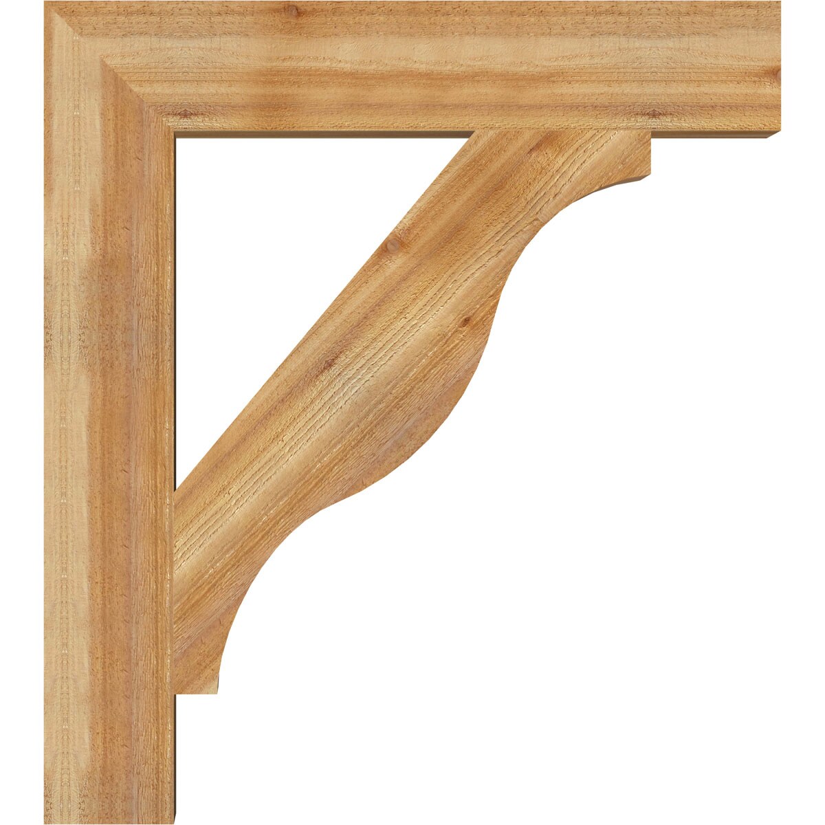 Ekena Millwork BKT06X34X38FST05RWR Exterior-Brackets-Braces - View #3