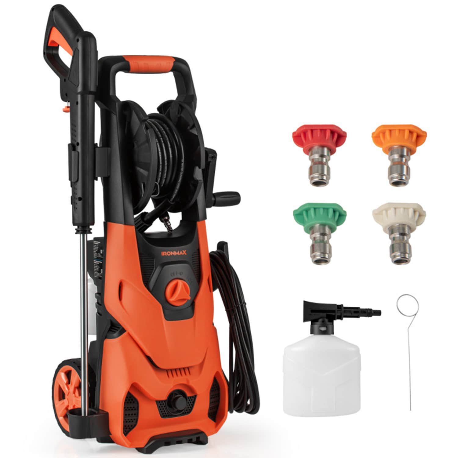 LUCKY ONE 2150-PSI 1.2-GPM Cold Water Electric Pressure Washer