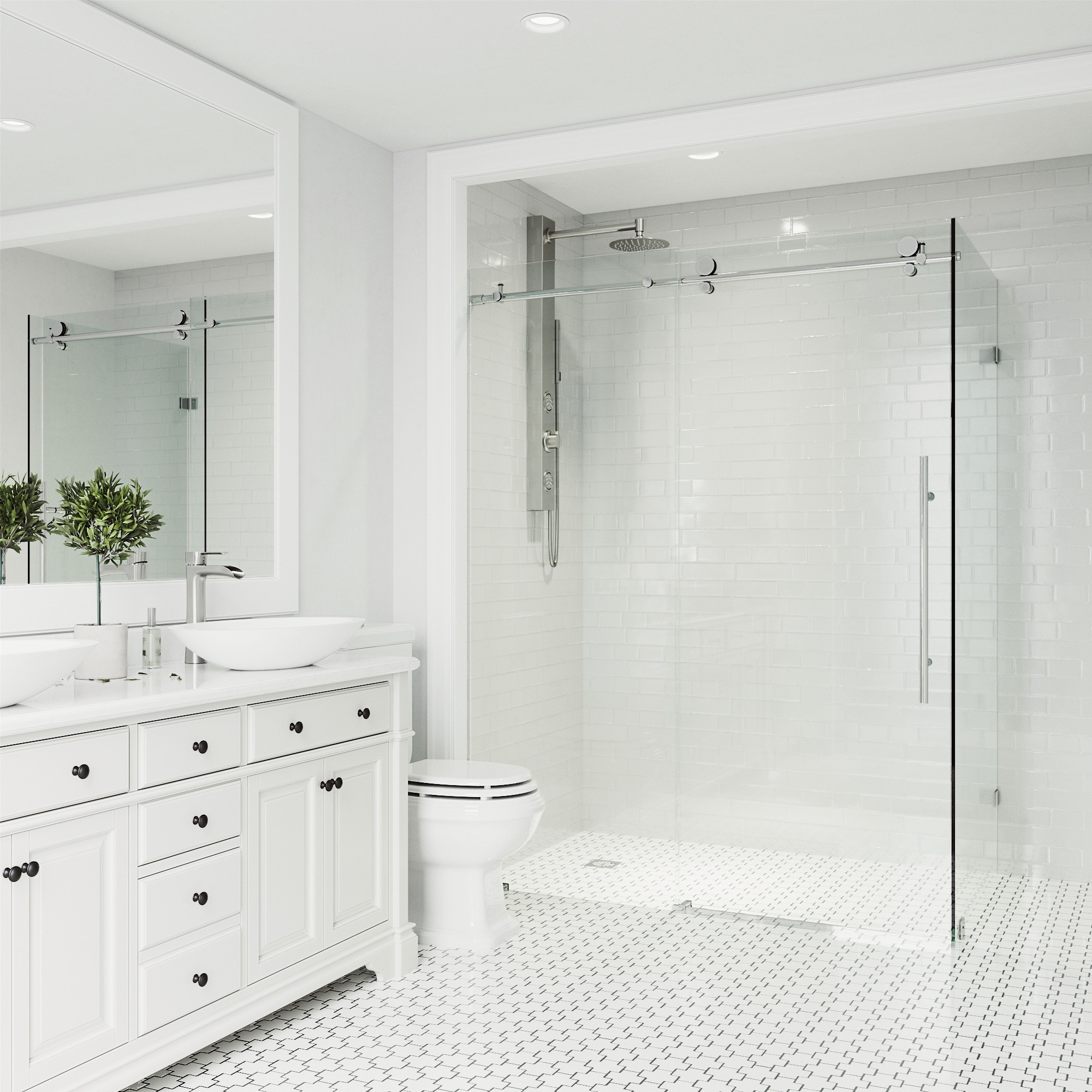 VIGO VG6053CHCL48 Shower-Doors - View #5