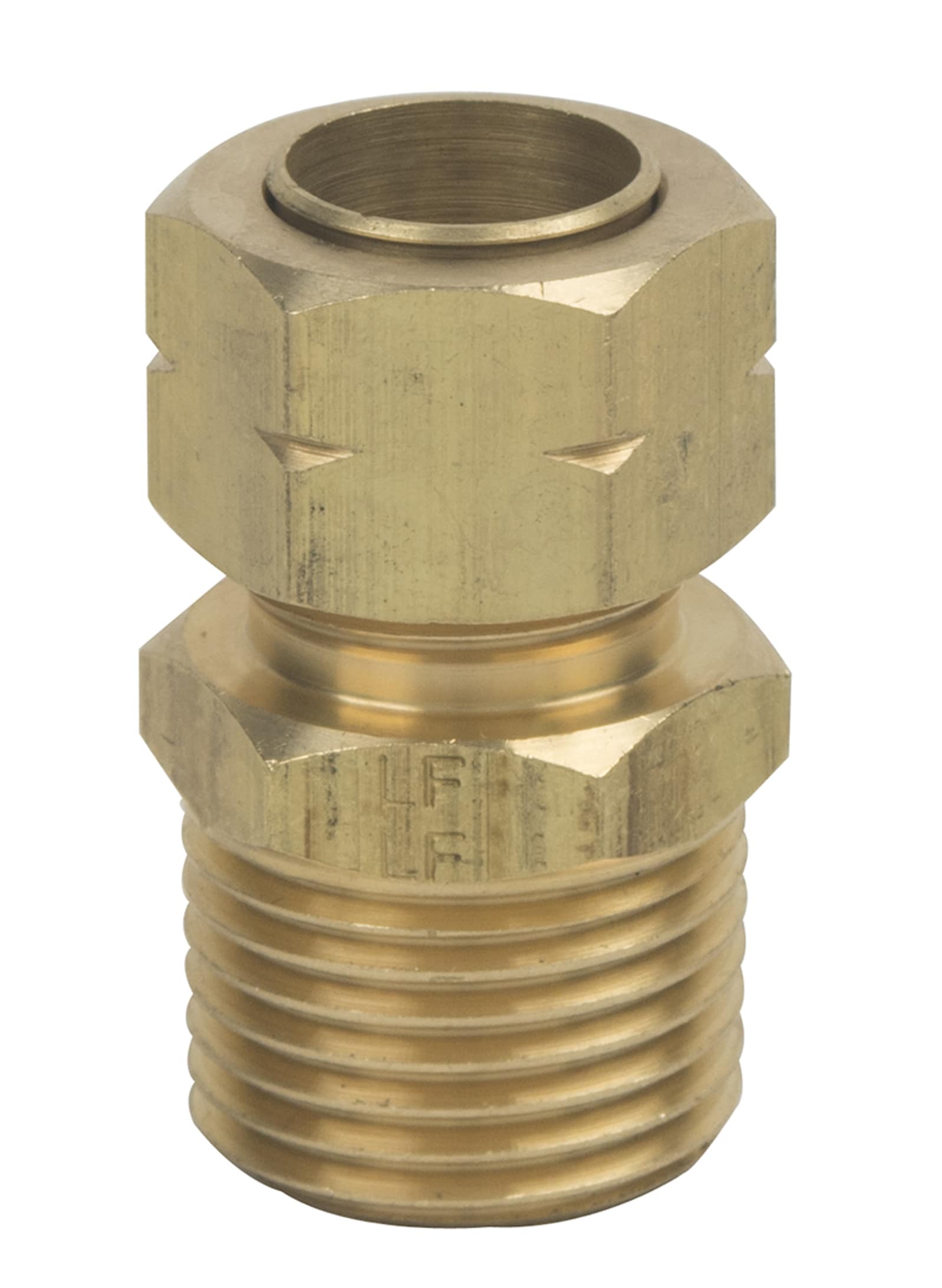 10 New BRASS MALE ADAPTER 1/2” FLARE X 1/2” MIP 