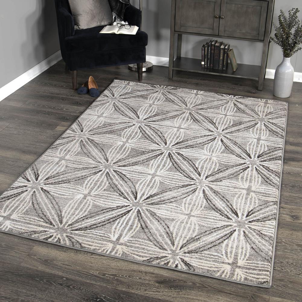Armen Living LCDSRU5X8SIL rugs - View #5