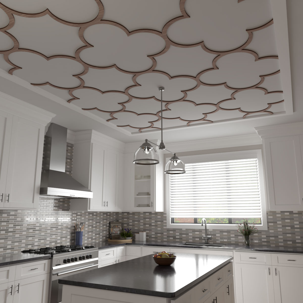 Ekena Millwork CELW33X33X0375WDLWA Wall-Panels - View #10