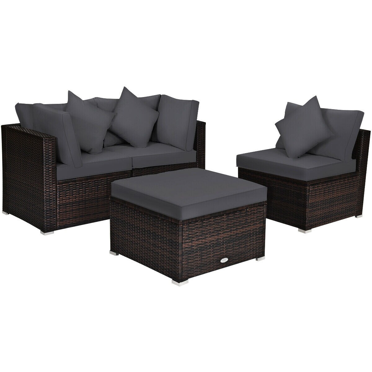 Poinic CWJ66750AGR-X Patio-Sofas-Daybeds - View #9