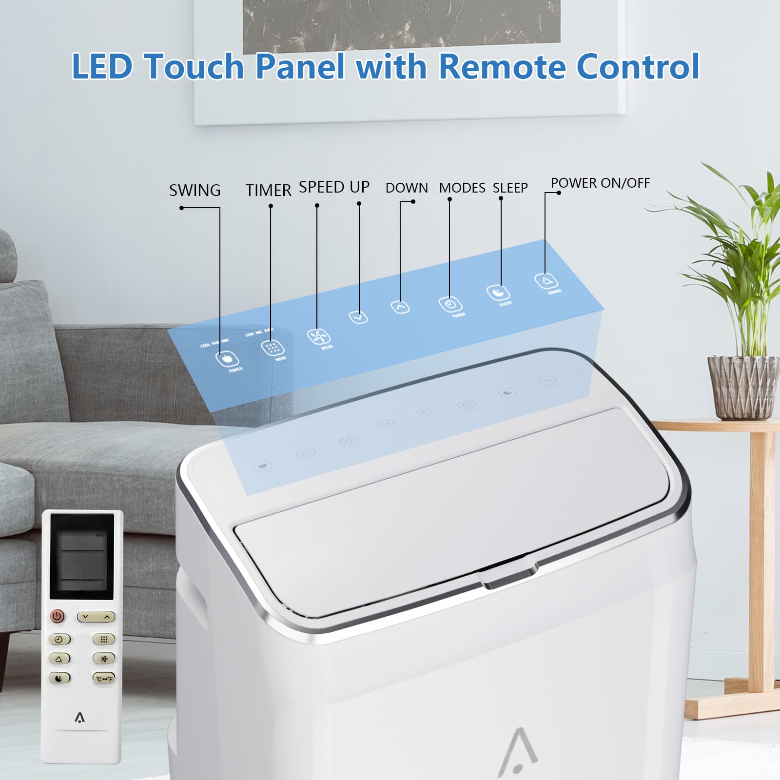 WhizMax LSHQQPHO-109IOPP3 Portable-Air-Conditioners - View #4