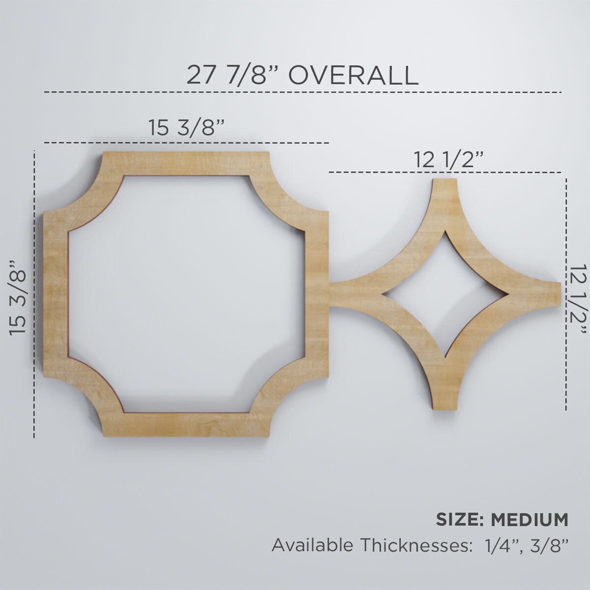 Ekena Millwork WALW16X16X0250ANDWA Wall-Panels - View #3