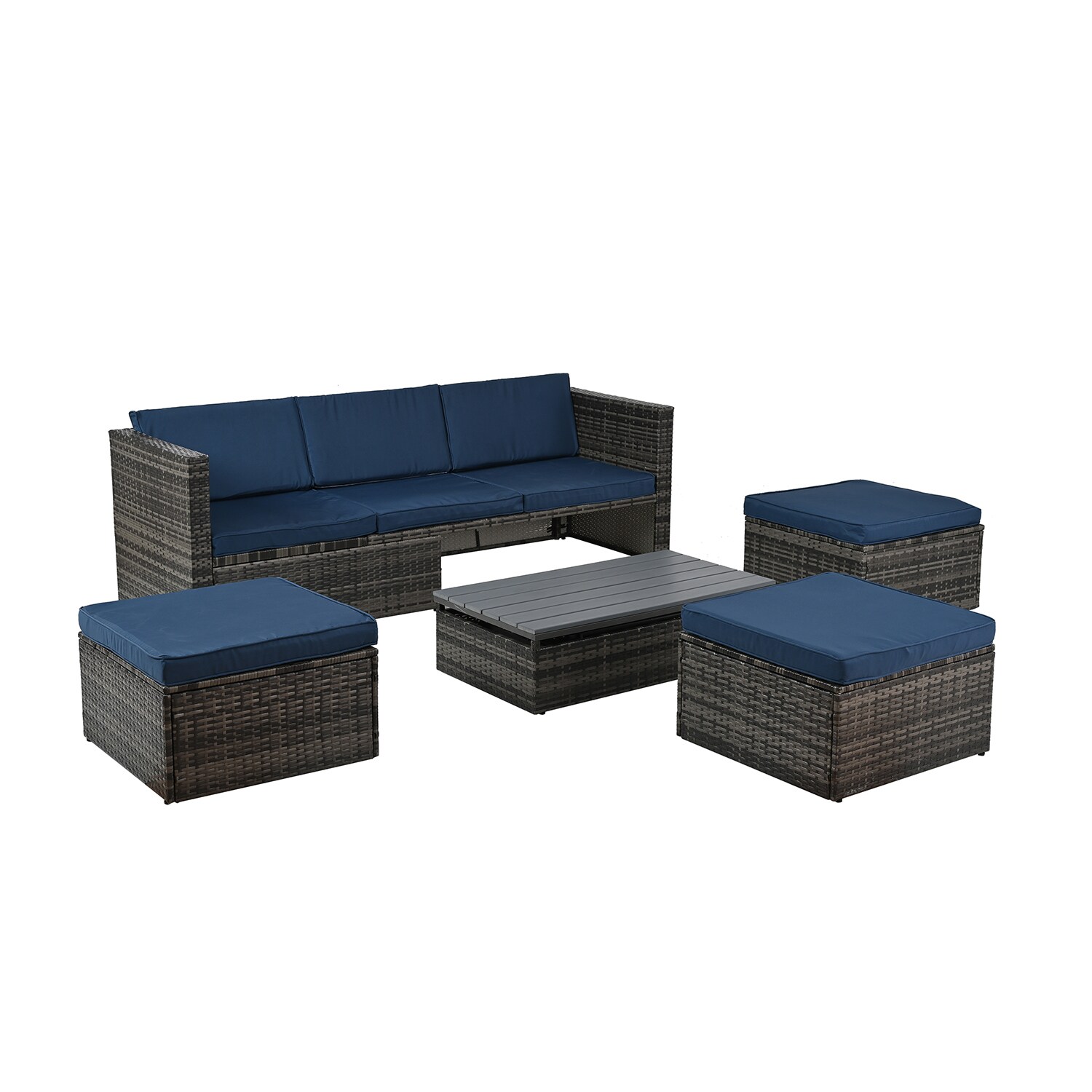 SINOFURN SYB840022BK Patio-Conversation-Sets - View #6