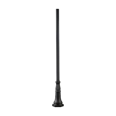 Z-Lite Holbrook 100-Watt 12-in Black Transitional Post Light Z-Lite Holbrook 100-Watt 12-in Black Transitional Post Light