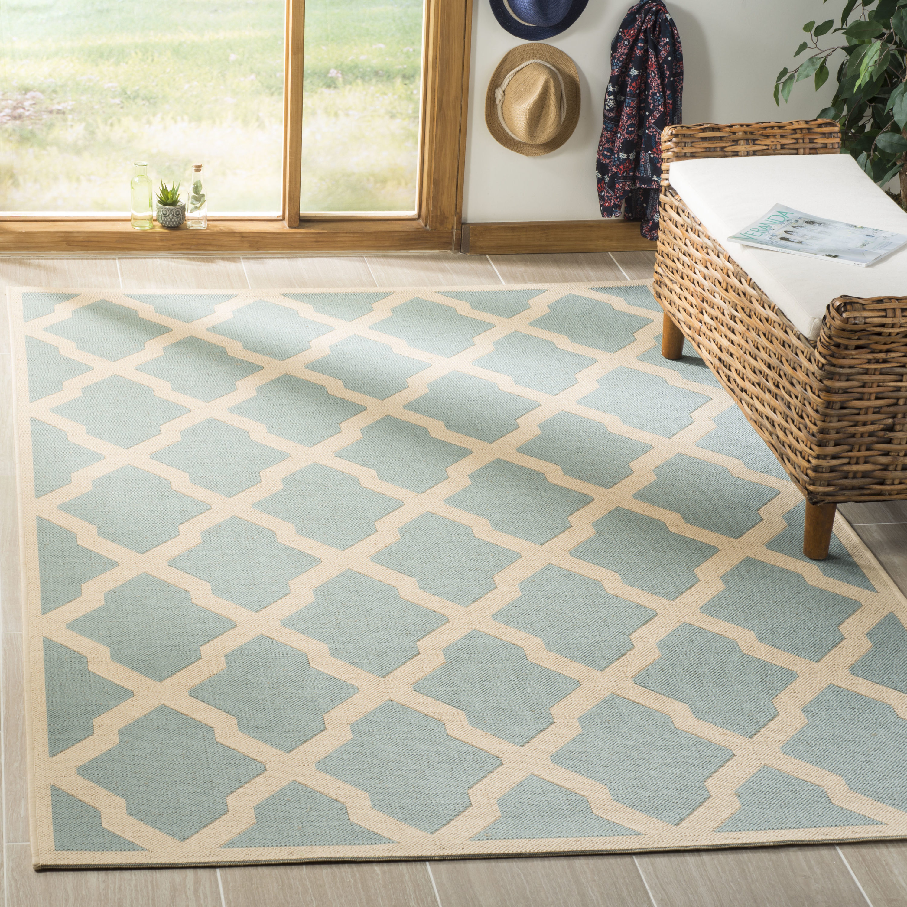 Safavieh LND122K-6SQ rugs - View #2