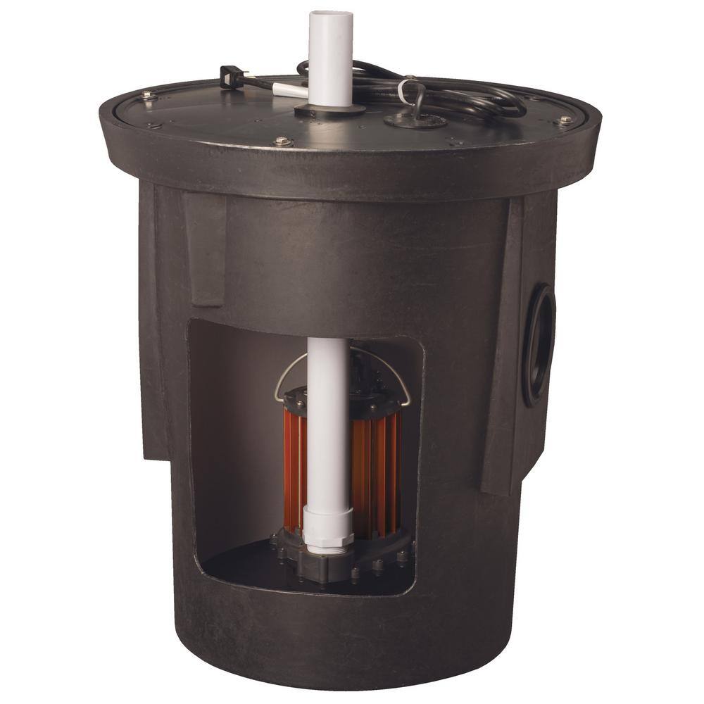 Liberty Pumps SPAC-457 Assembled Sump kit 1/2 hp model 457 18-in. x 22-in. basin with cover