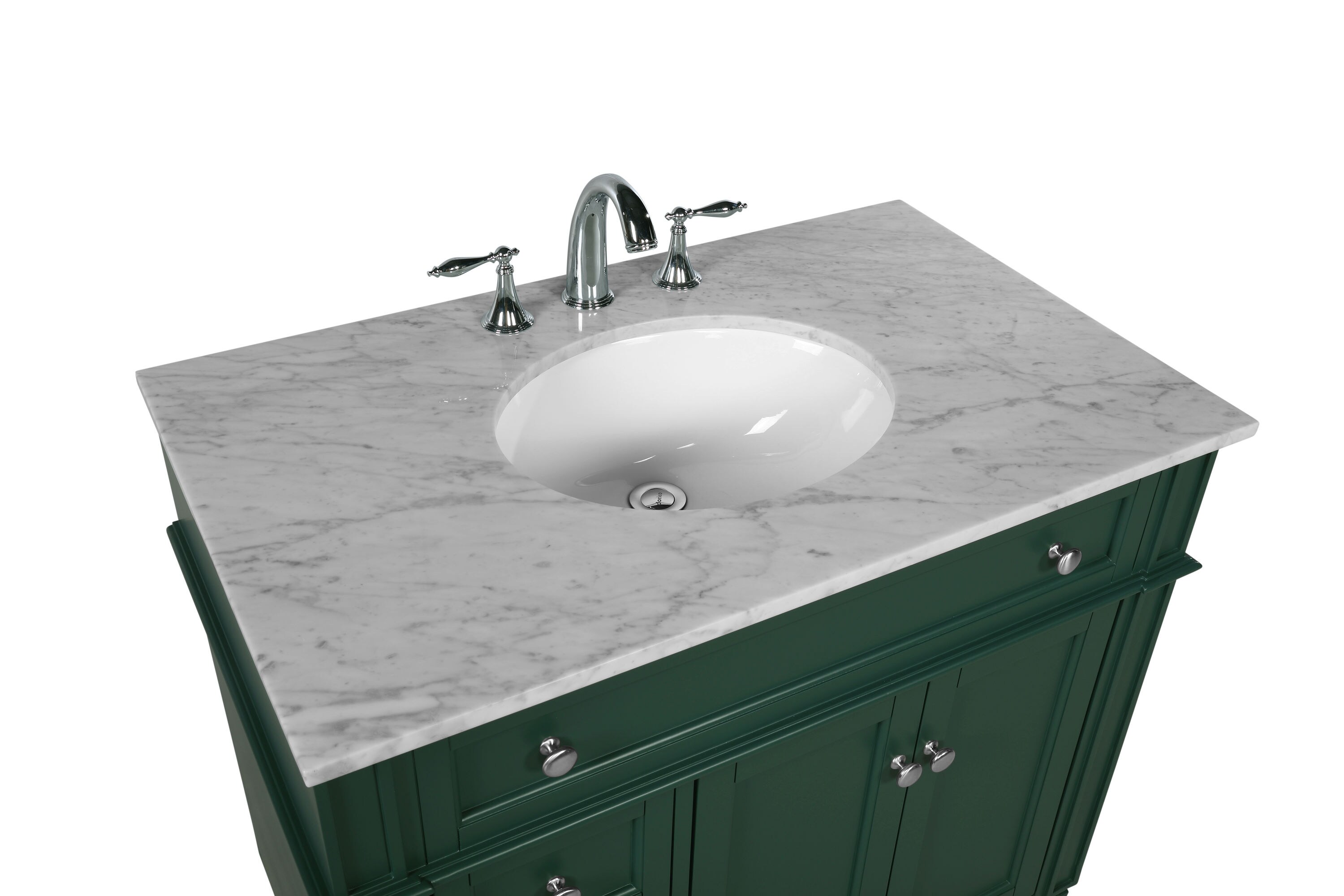 Elegant Decor HF37608GN Bath-Vanity-Combo - View #11