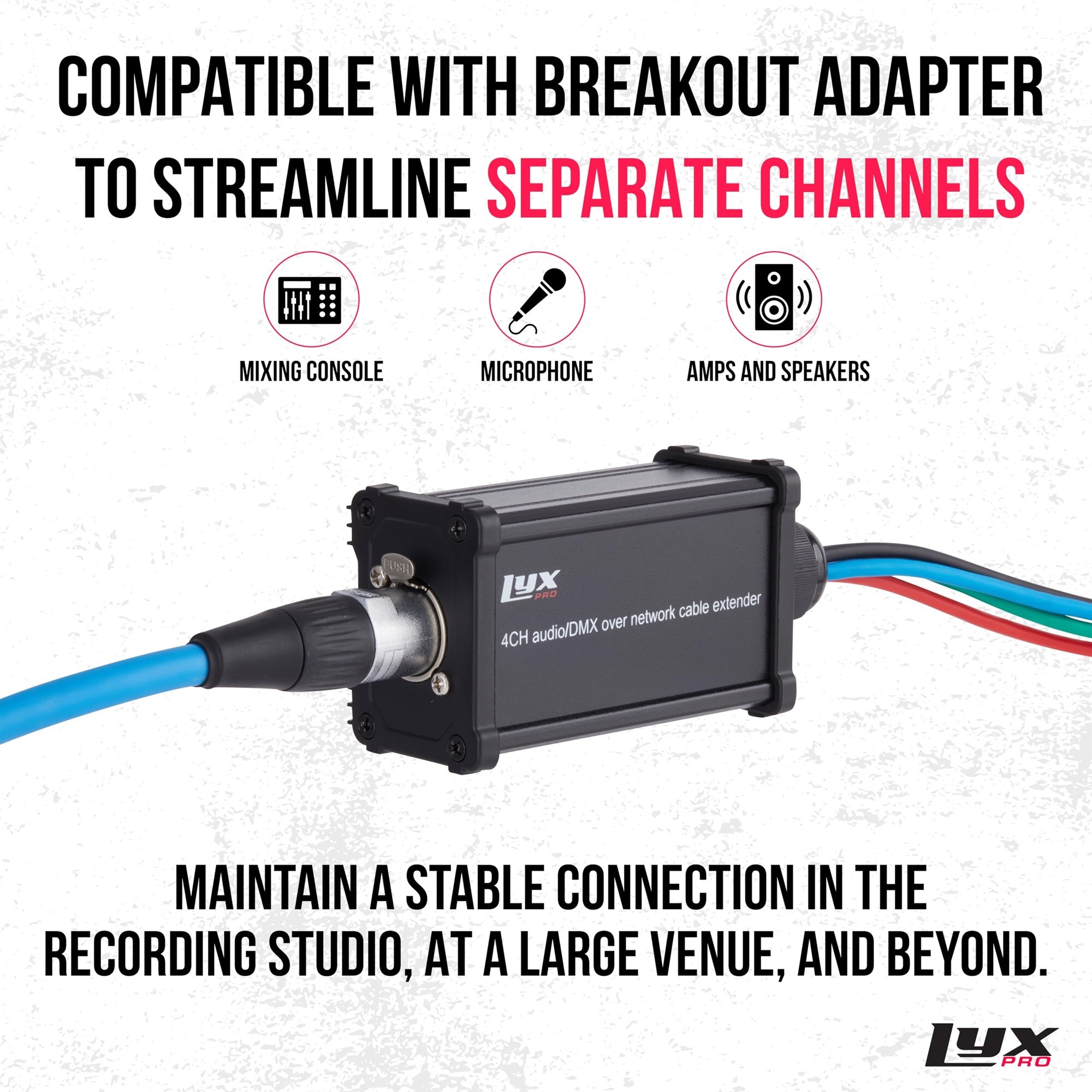 LyxPro LYXE675BL Stereo-Audio-Cables - View #4