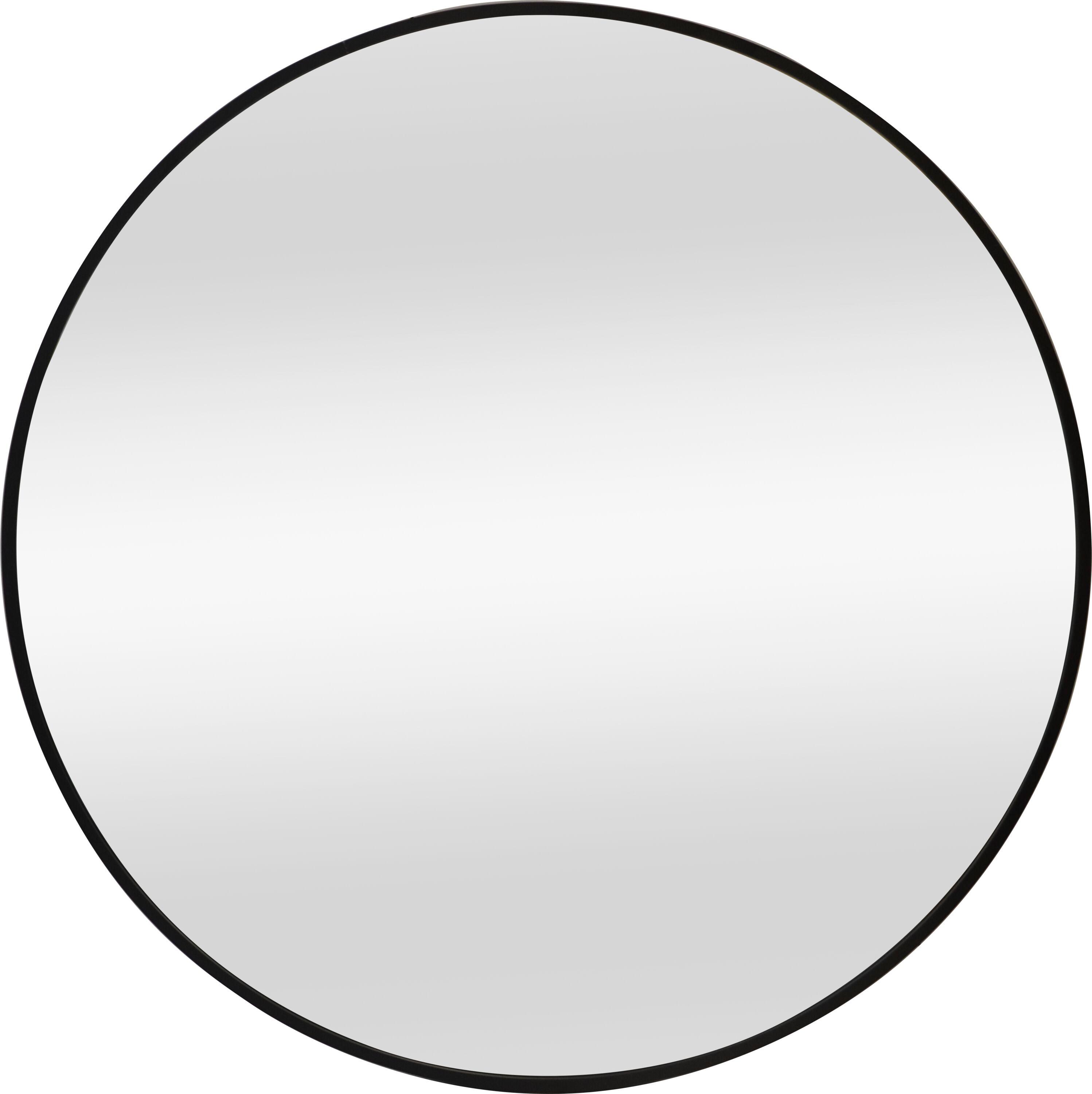 Origin 21 AL058-RB24 24-Inches W x 24.0-Inches H Round Black Framed Wall Mirror
