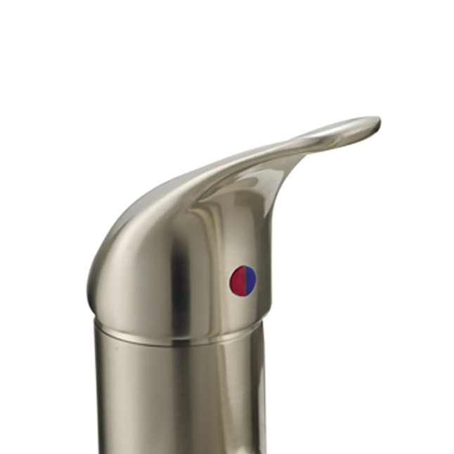 EZ-FLO Prestige Brushed Nickel 1-Handle Deck-Mount Pull-Out Handle Kitchen Faucet (Deck Plate Included) EZ-FLO Prestige Brushed Nickel 1-Handle Deck-Mount Pull-Out Handle Kitchen Faucet (Deck Plate Included)