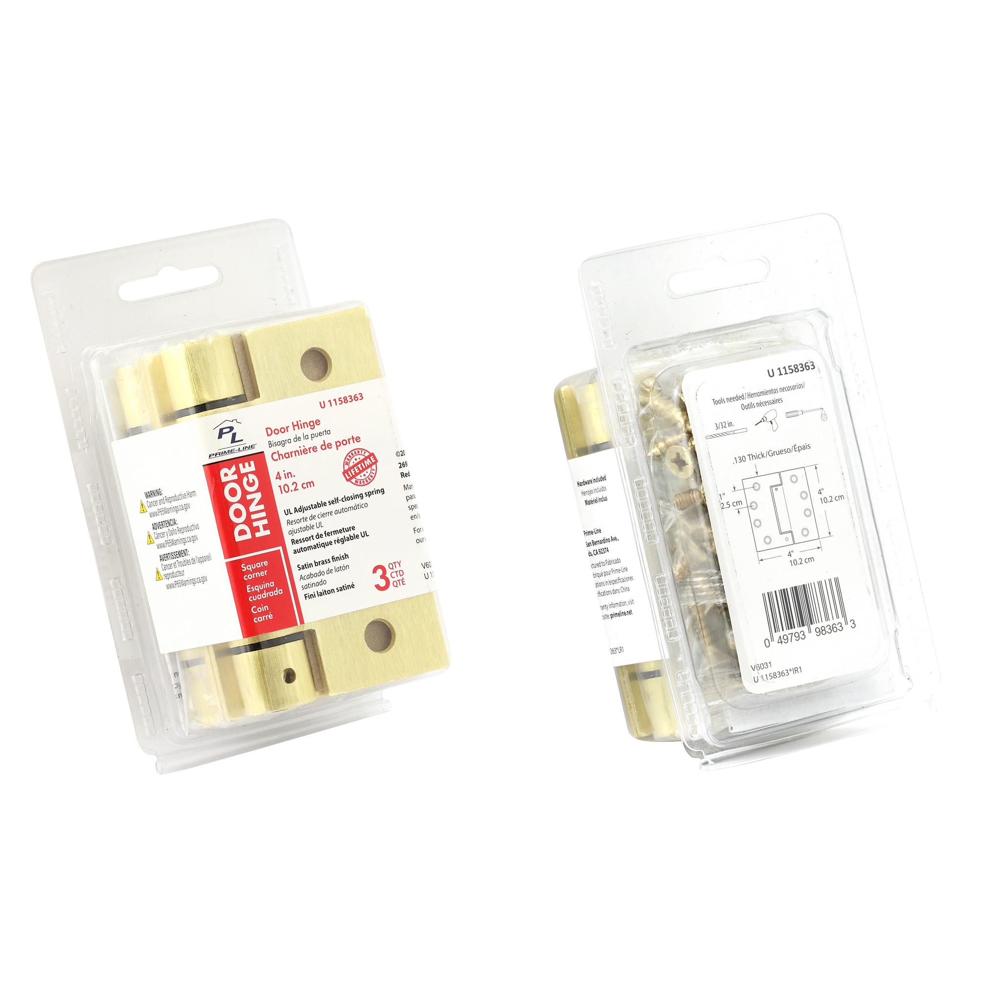 Prime-Line U 1158363 Entry-Door-Hinges - View #2