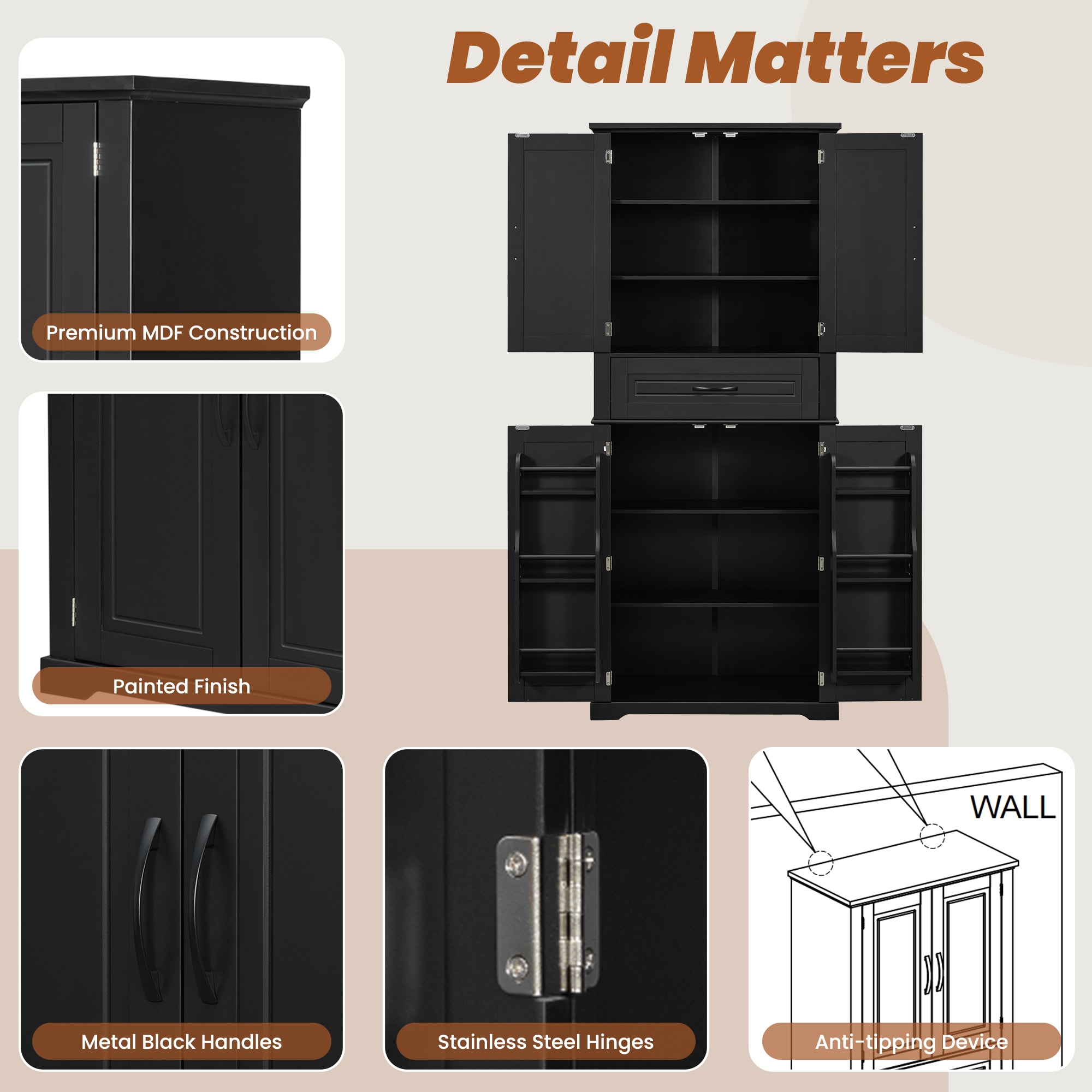 LUXEYARD DS-J-759P1667B-43 Linen-Cabinets - View #8