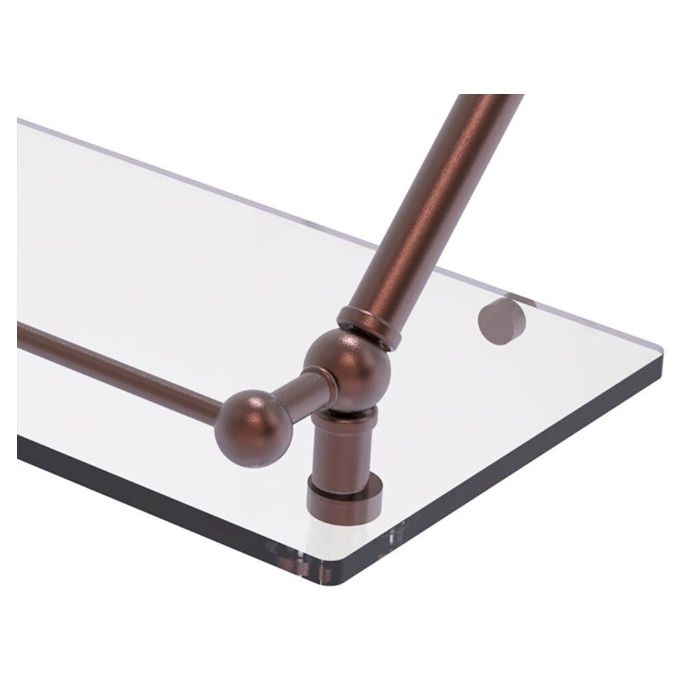 Allied Brass P1000-1-30-GAL-BBR Bathroom-Shelves - View #2