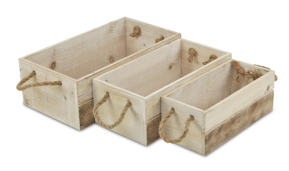 Cheung's 5405-3 Trays and Caddies 8-in x 14.25-in Brown Rectangle Serving Tray