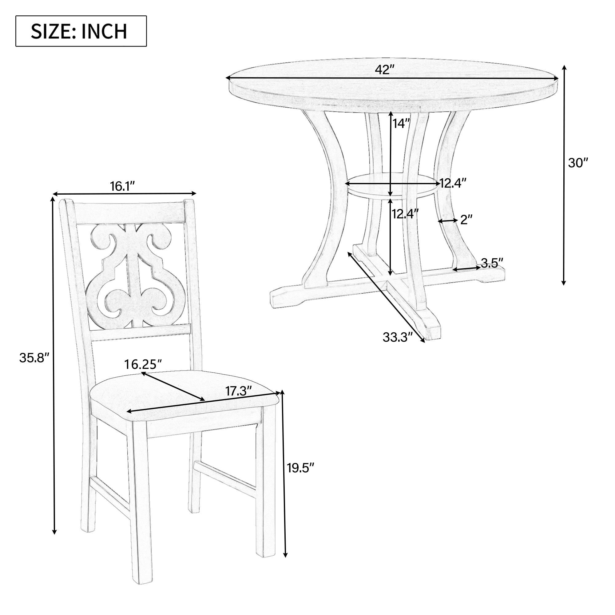 ModernLuxe ST000056AAE Dining-Sets - View #3