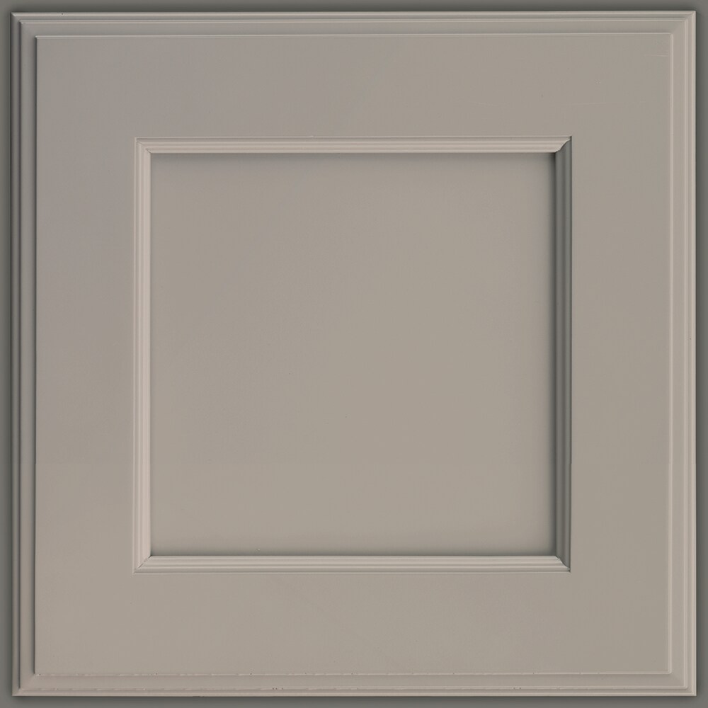 KraftMaid RDCDS,AH5D2,G81D Ruxton 14.625-Inches W x 14.625-Inches H Pebble Grey Painted Kitchen Cabinet Sample (Door Sample)