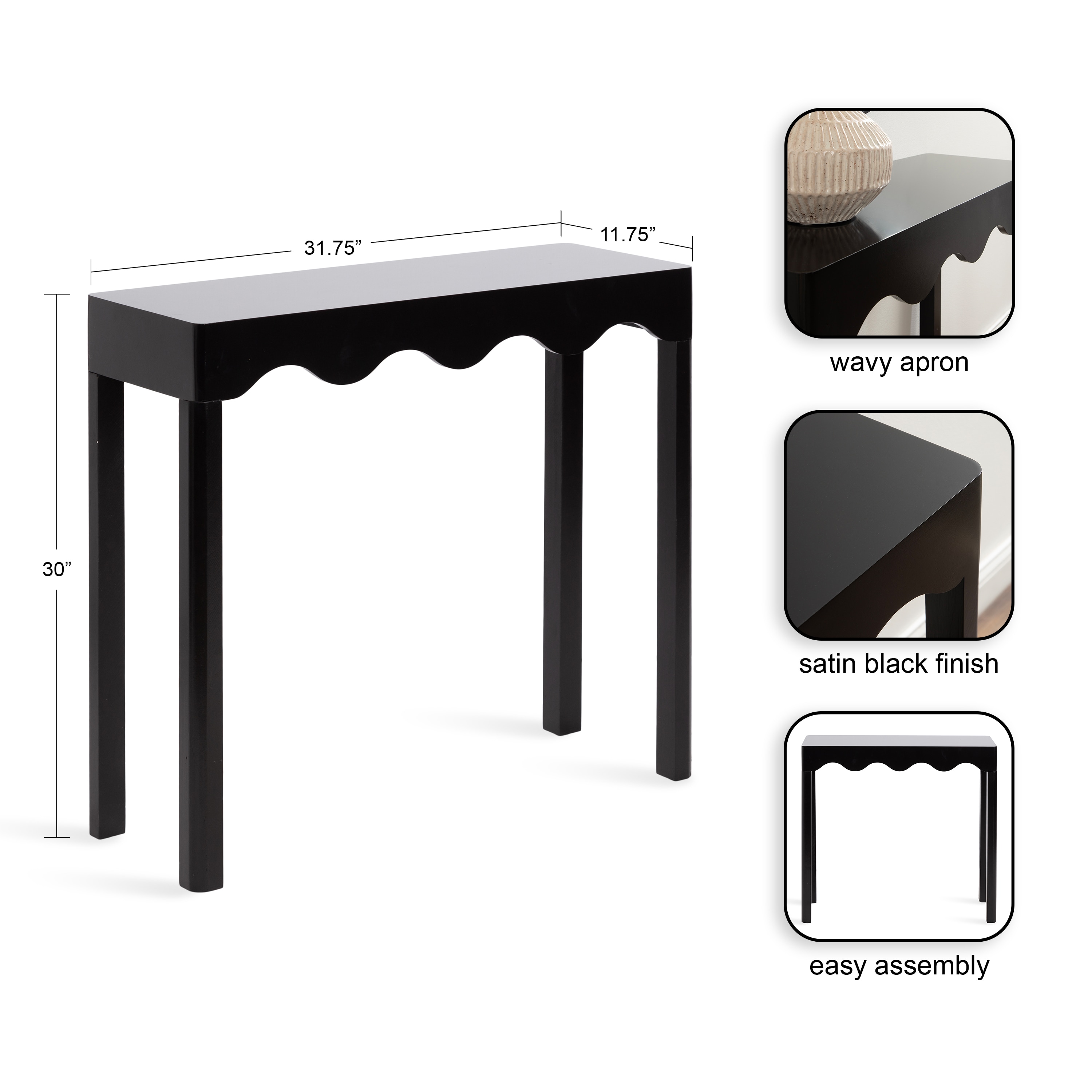 Kate and Laurel 230063 Console-Sofa-Tables - View #2