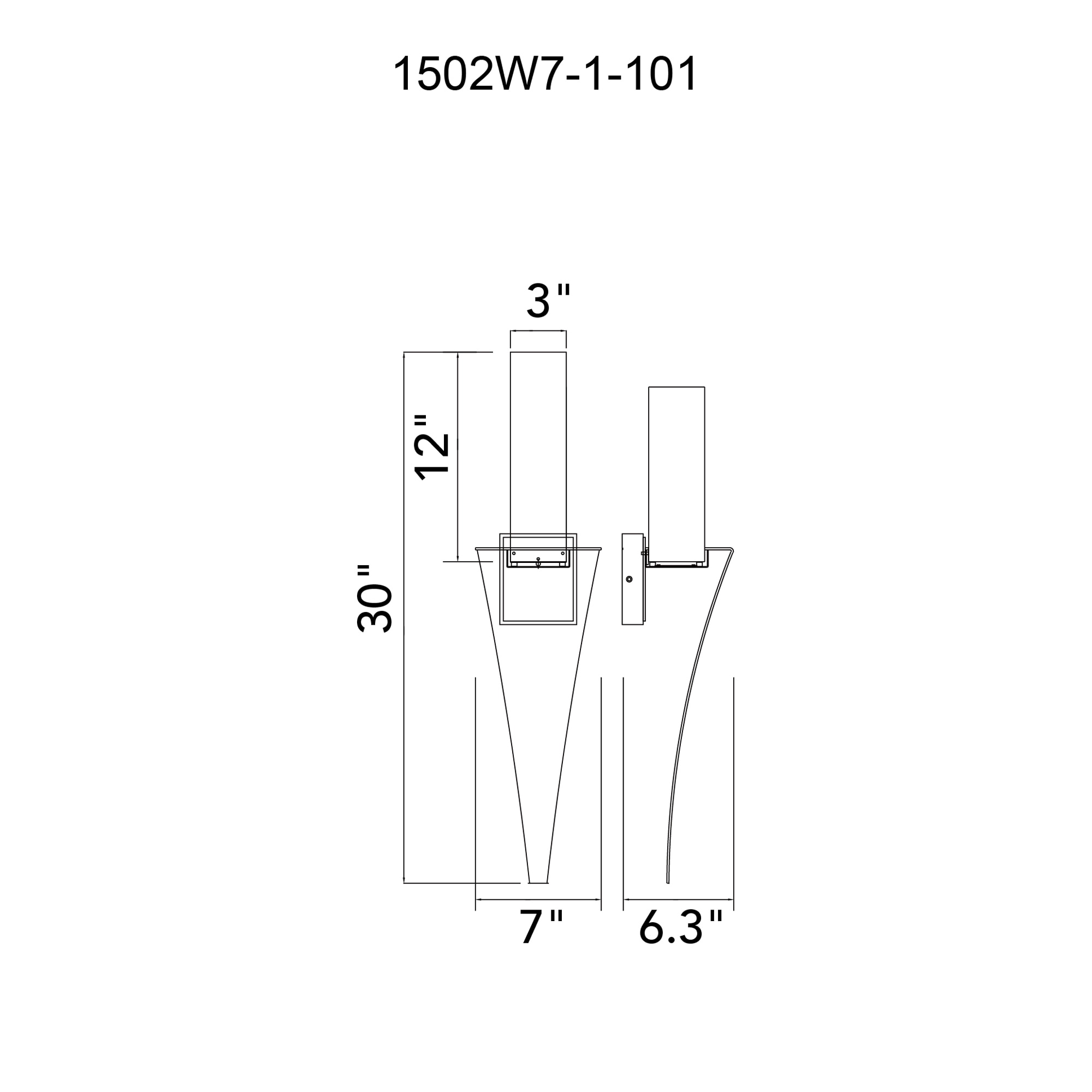 CWI Lighting 1502W7-1-101 b090000 - View #9