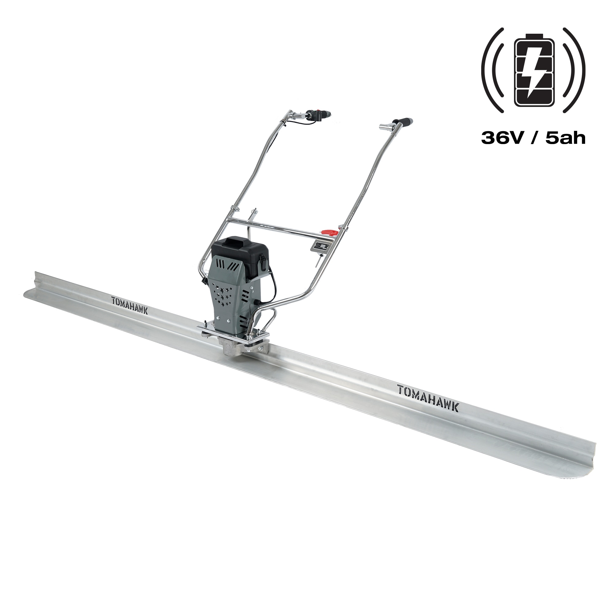 Bon Tool 10 ft. Aluminum Alloy Straightedge Manual Concrete Screed in the  Concrete Screeds department at