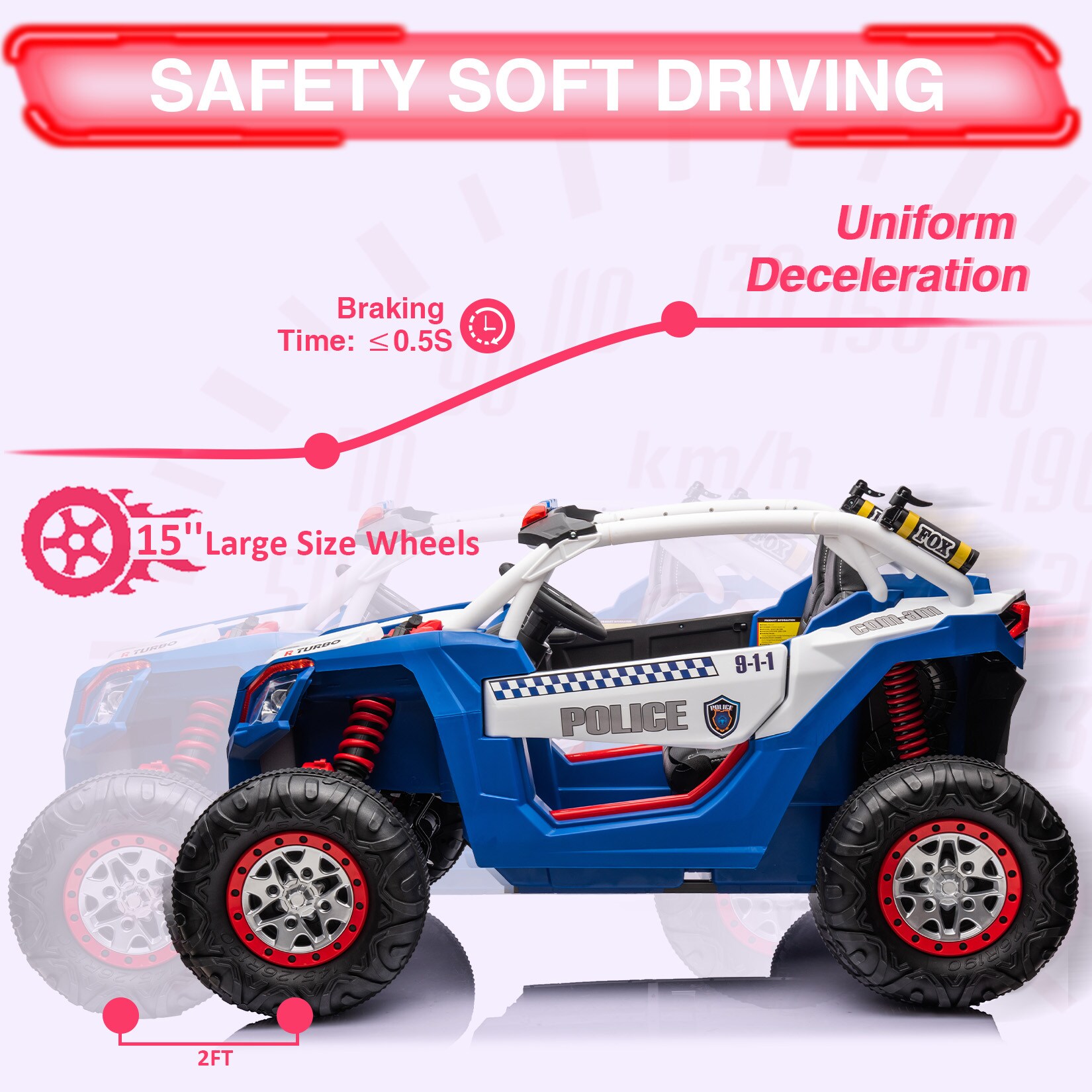 Der Rose RIDE ON CAR-002785 Play-Toys - View #2