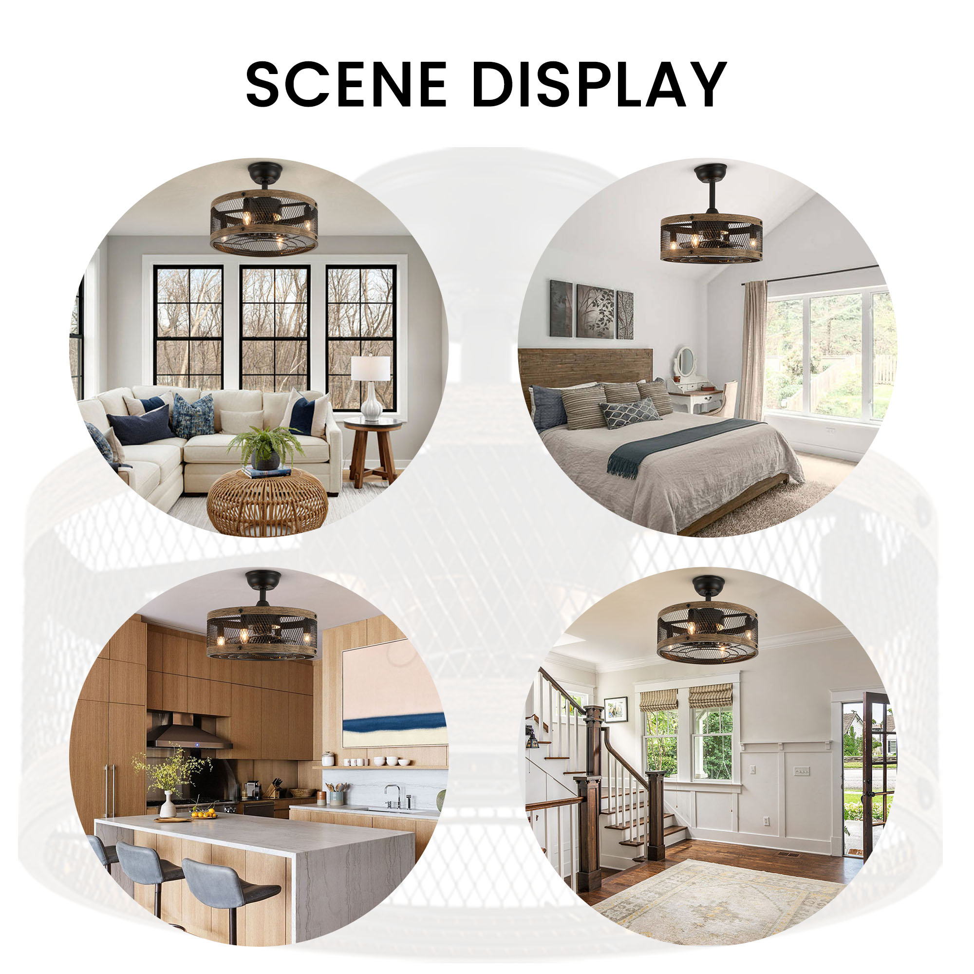 Antoine LSBD-38 Ceiling-Fans - View #6