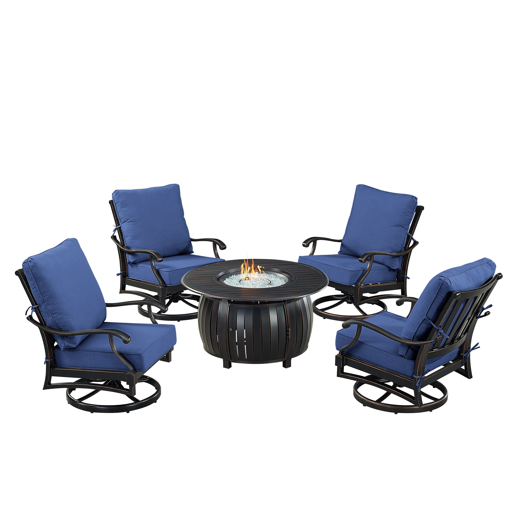 Oakland Living SHAO4CHITALYBLCUIBA Patio-Conversation-Sets - View #2