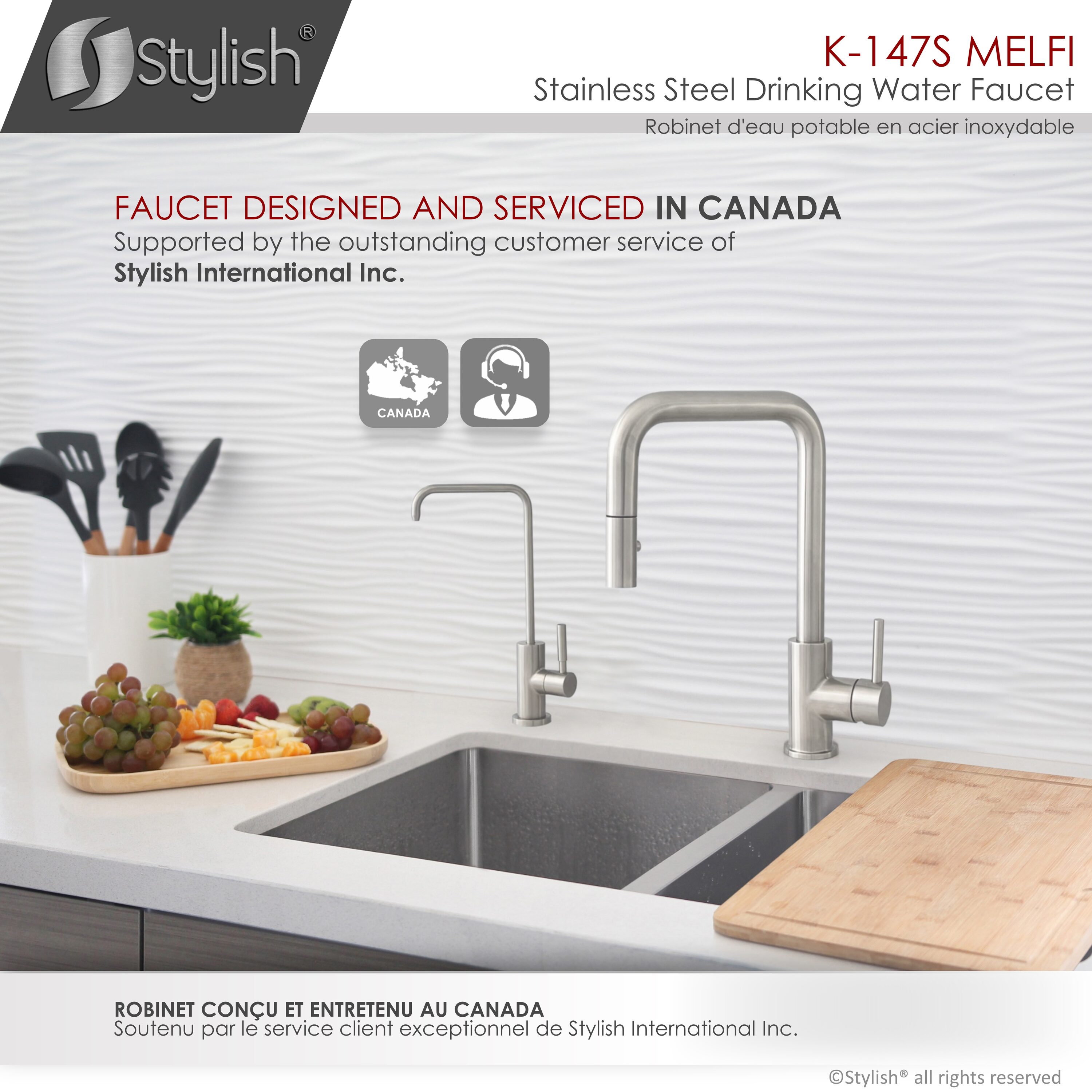 Stylish K-147S Kitchen-Faucets - View #8