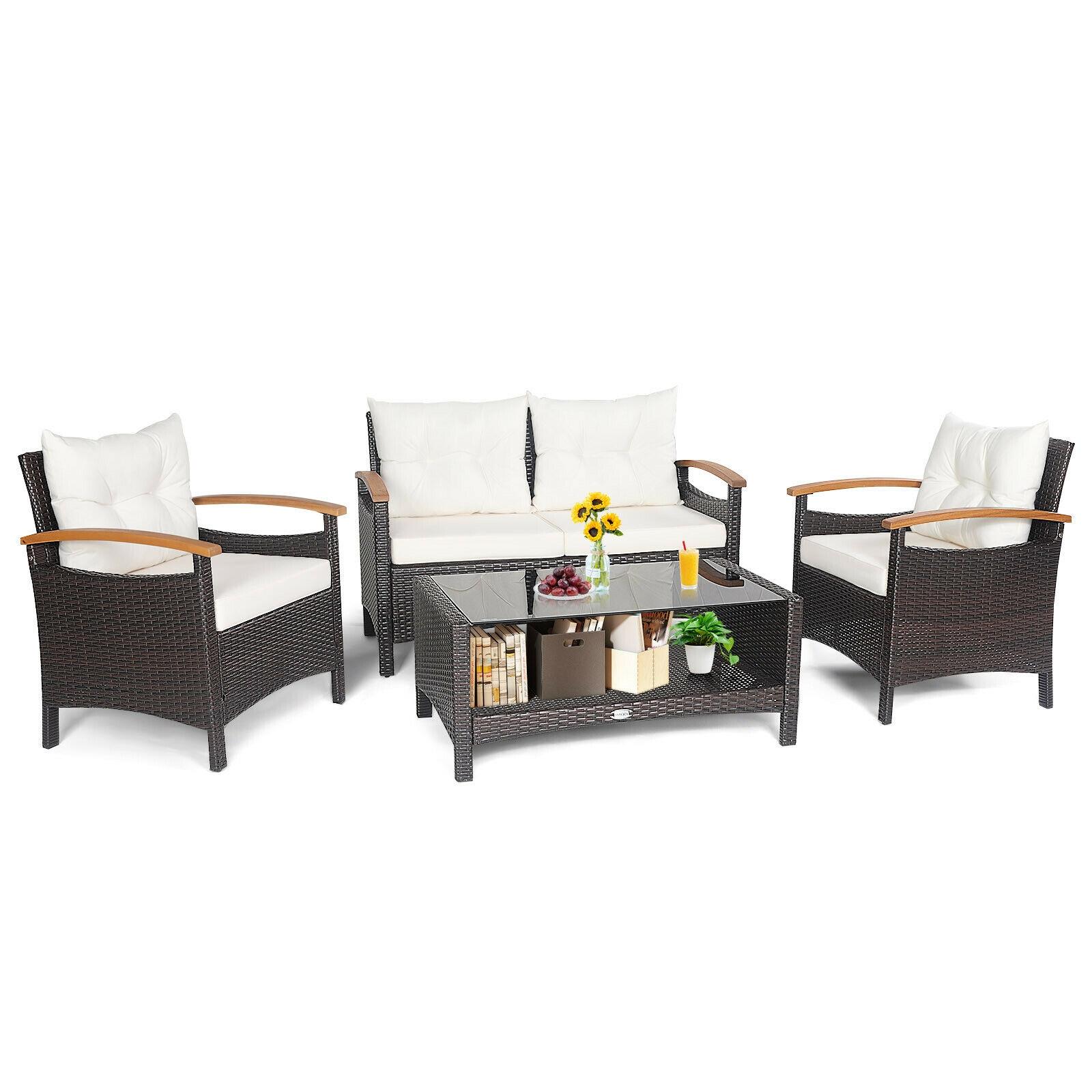 BABOOM BOM-469WH+-CO Patio-Conversation-Sets - View #5