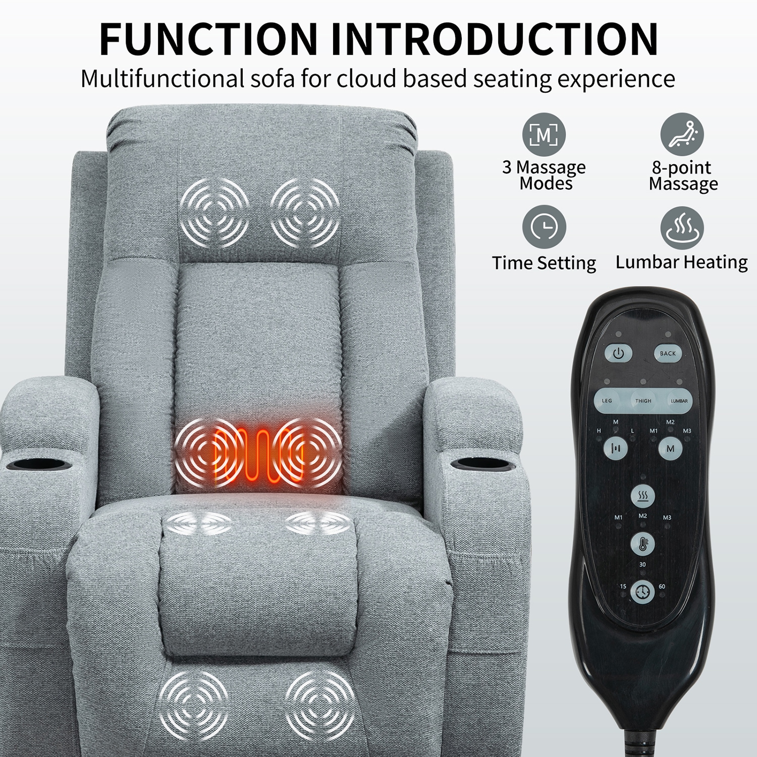 GZMR 8817BR-CROV recliners - View #5