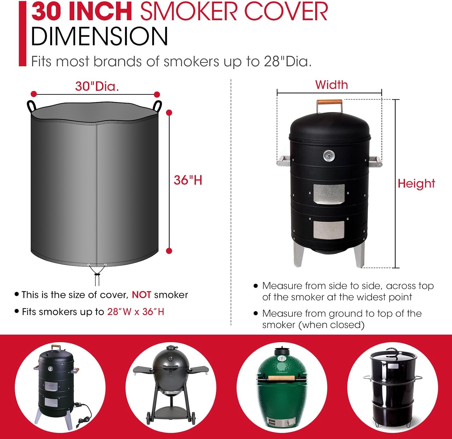 UNICOOK B01F8V2VIE Grill-Covers - View #3