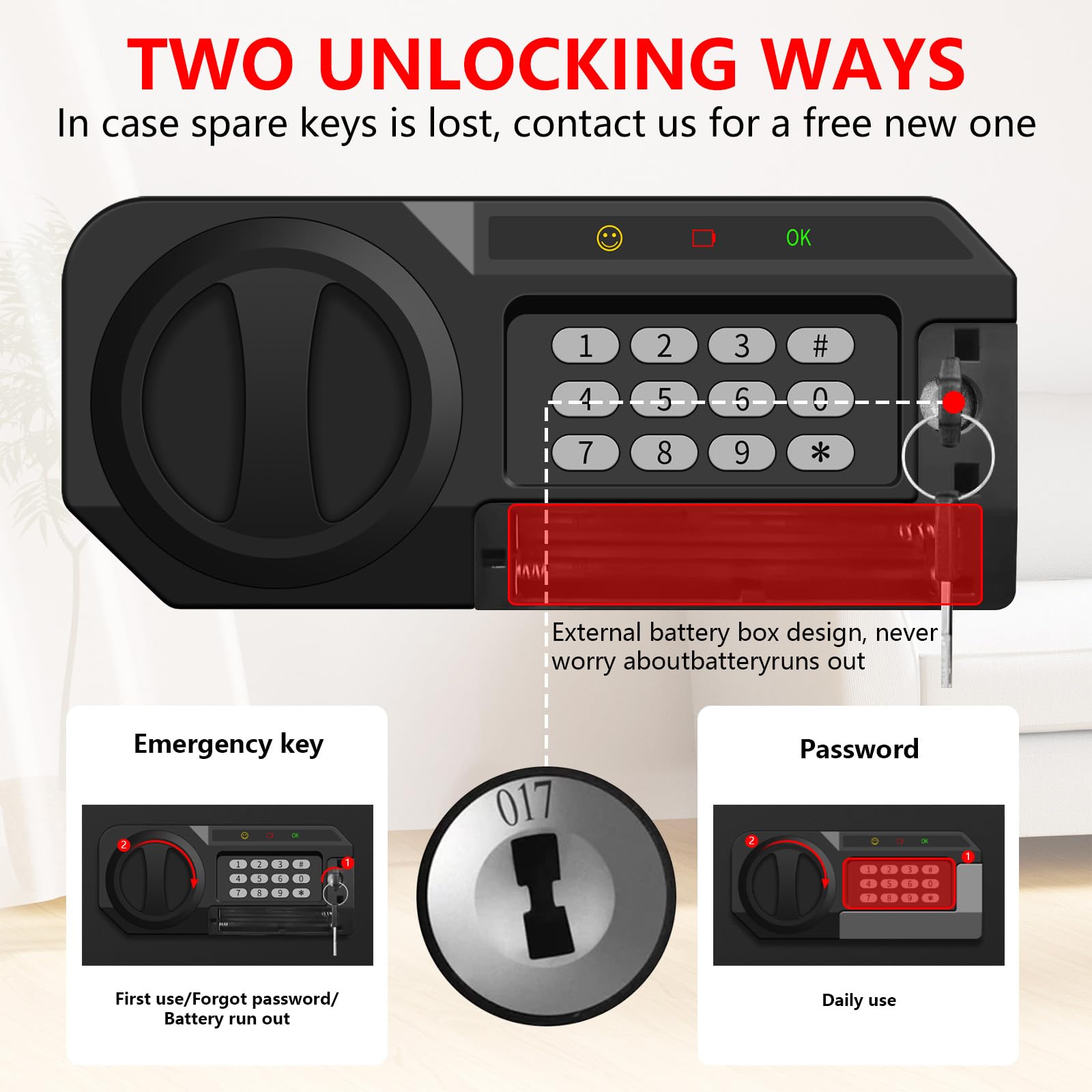 ITOPFOX LIT0812I208 Chest-Safes - View #6