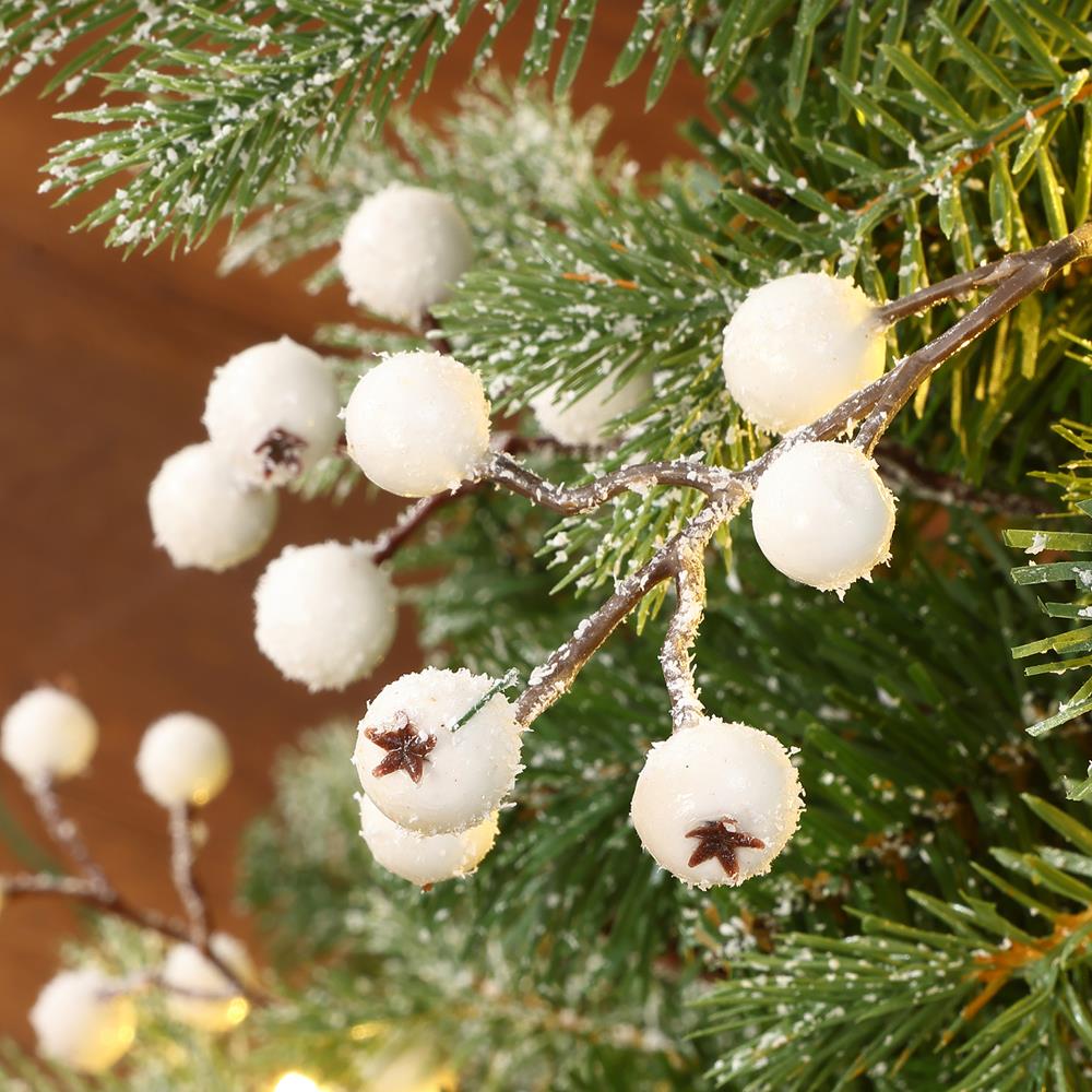 LuxenHome WHAP2460 Artificial-Christmas-Trees - View #10