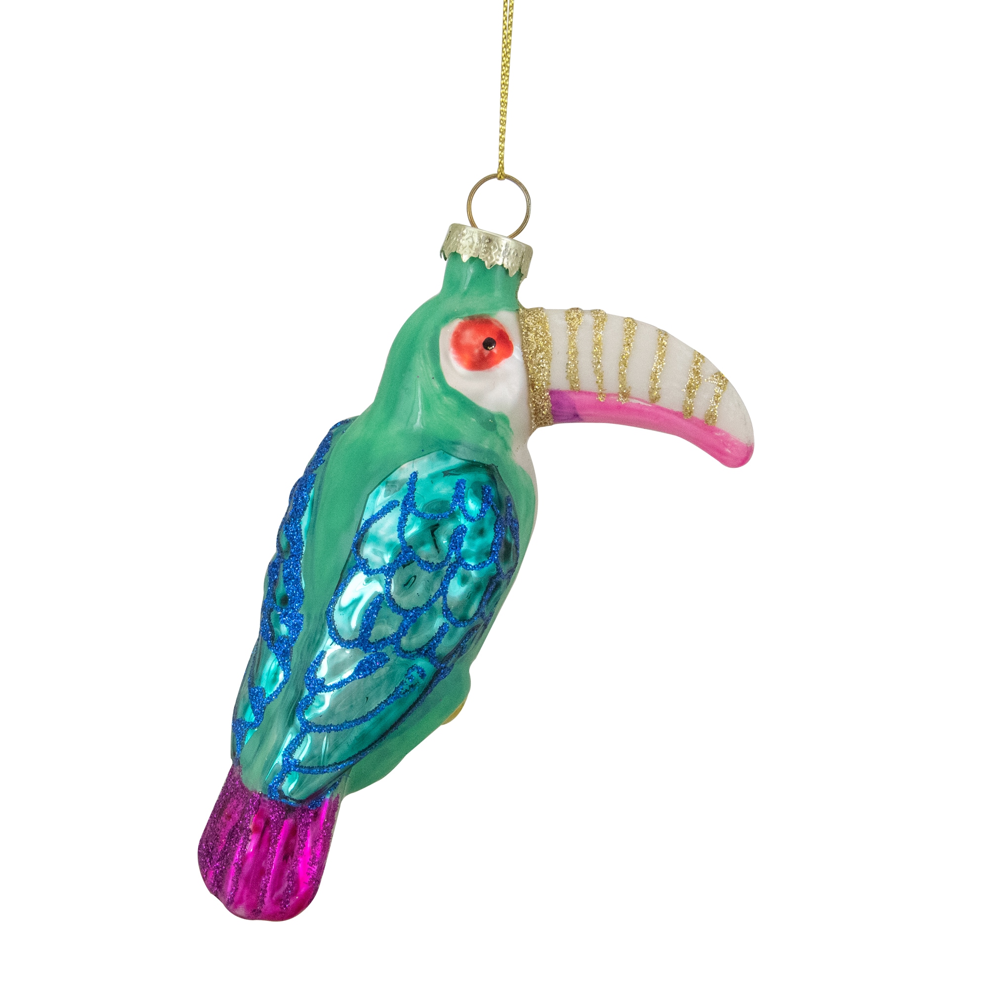 blown glass animal christmas ornaments