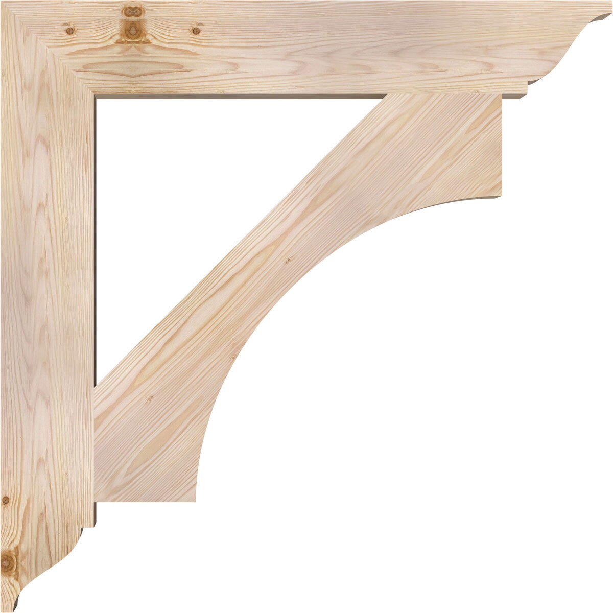 Ekena Millwork BKT06X36X36WTL01SDF Exterior-Brackets-Braces - View #3